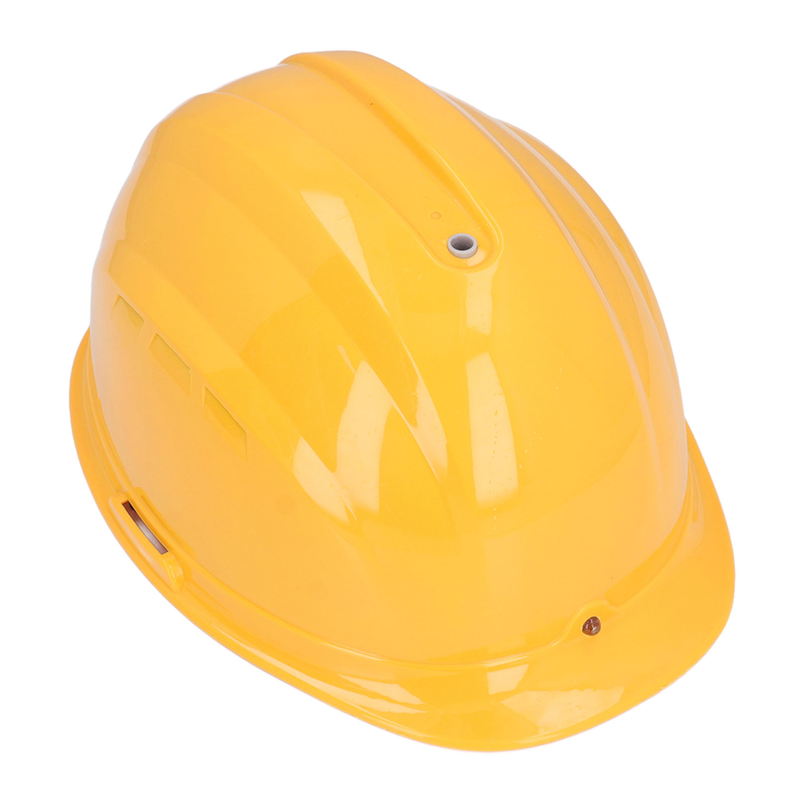 Industrieschutzhelm Mit Integriertem Lüfter, Wiederaufladbarem Und Herausnehmbarem Akku, 7000 Mah, Integrierter Stirnlampe, Gelb.