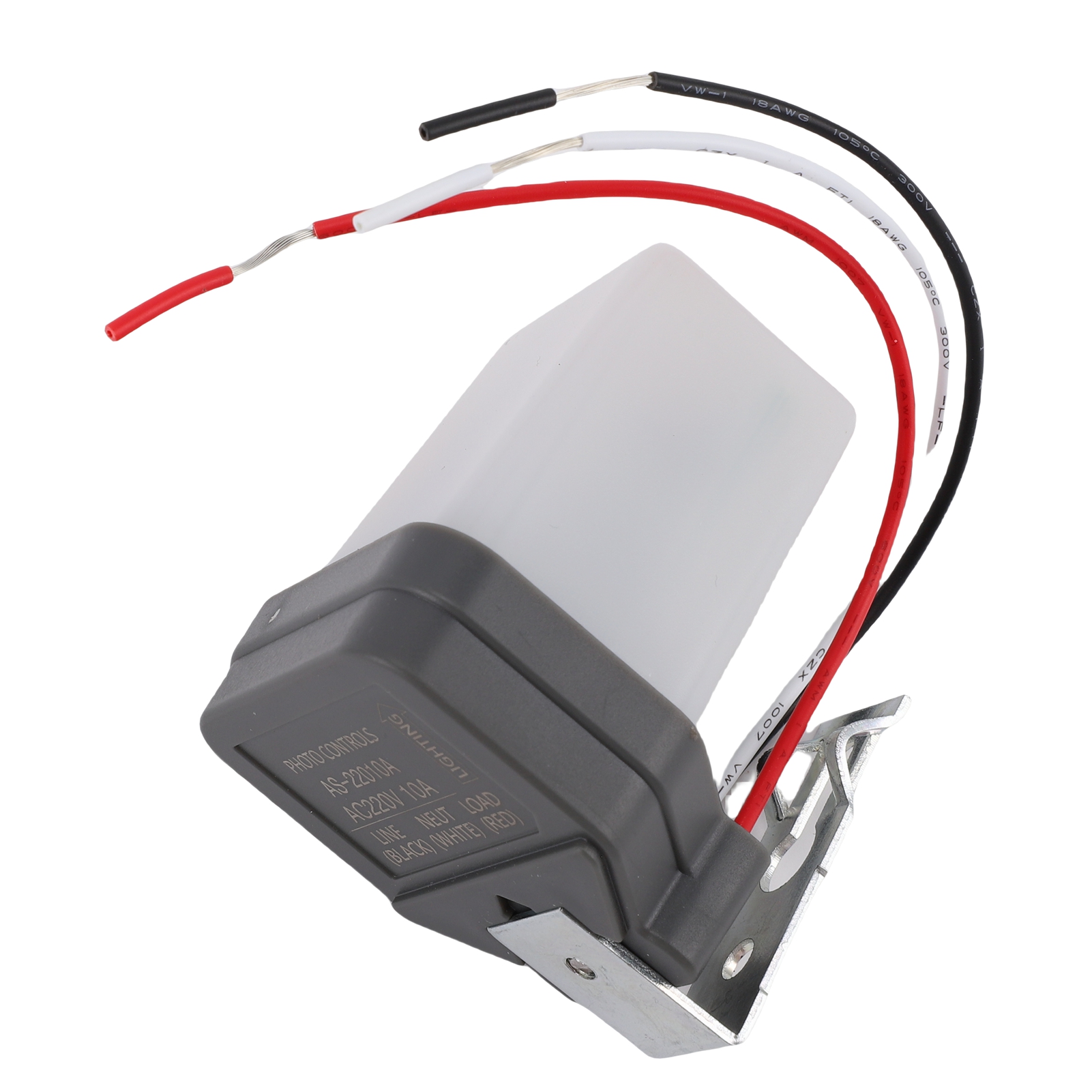 Ip64 10a Fotoelektrischer Schalter Für Öffentliche Beleuchtung Mit Automatischem Ein-/ausschalter, Für Led-außenleuchten Und Verandaleuchten.
