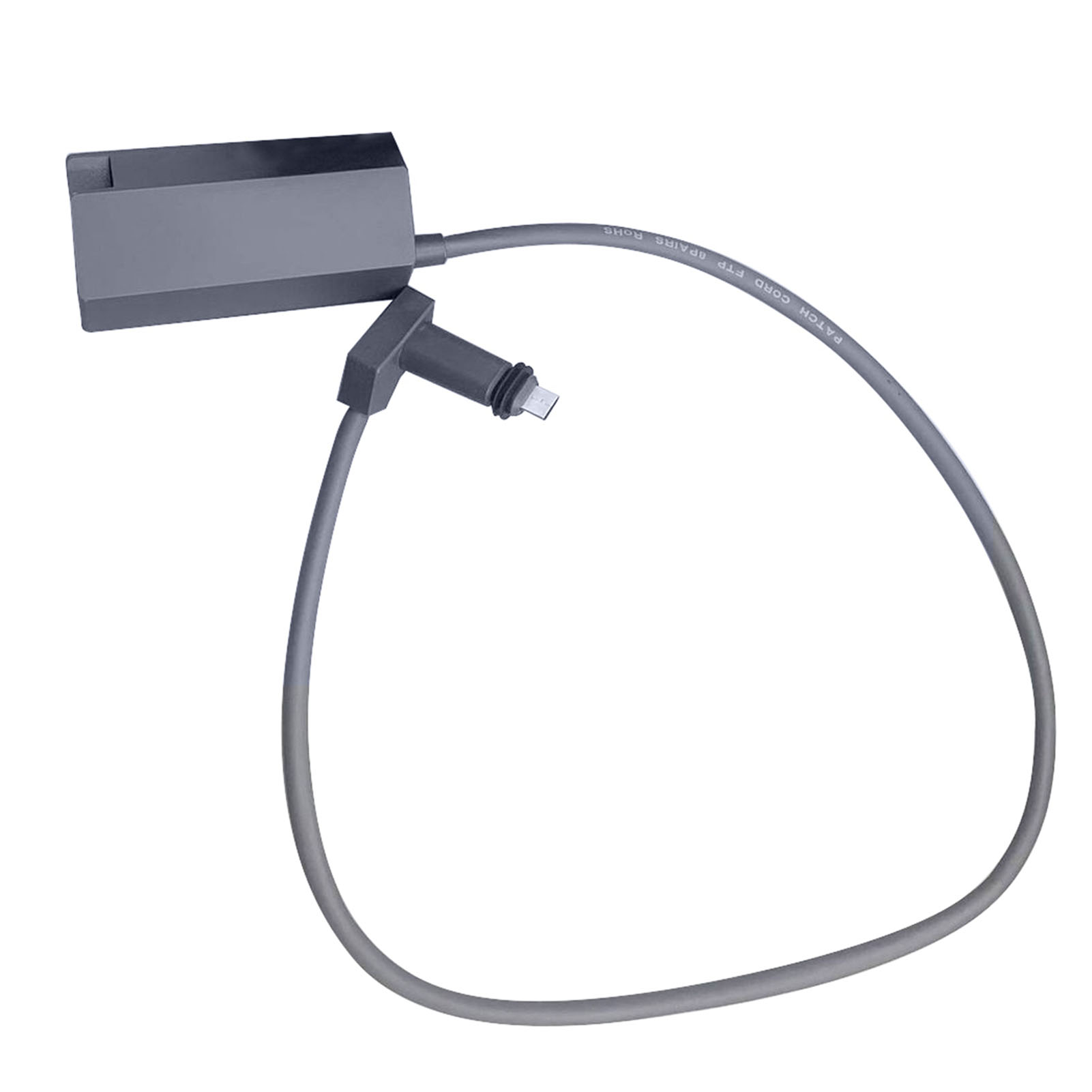 V2 Rechteckiger Ethernet-adapter Für Satellitenschüsseln, Adapter Für Satelliten-internetanschluss, 1 Meter / 3,3 Fuß Verlängerungskabel