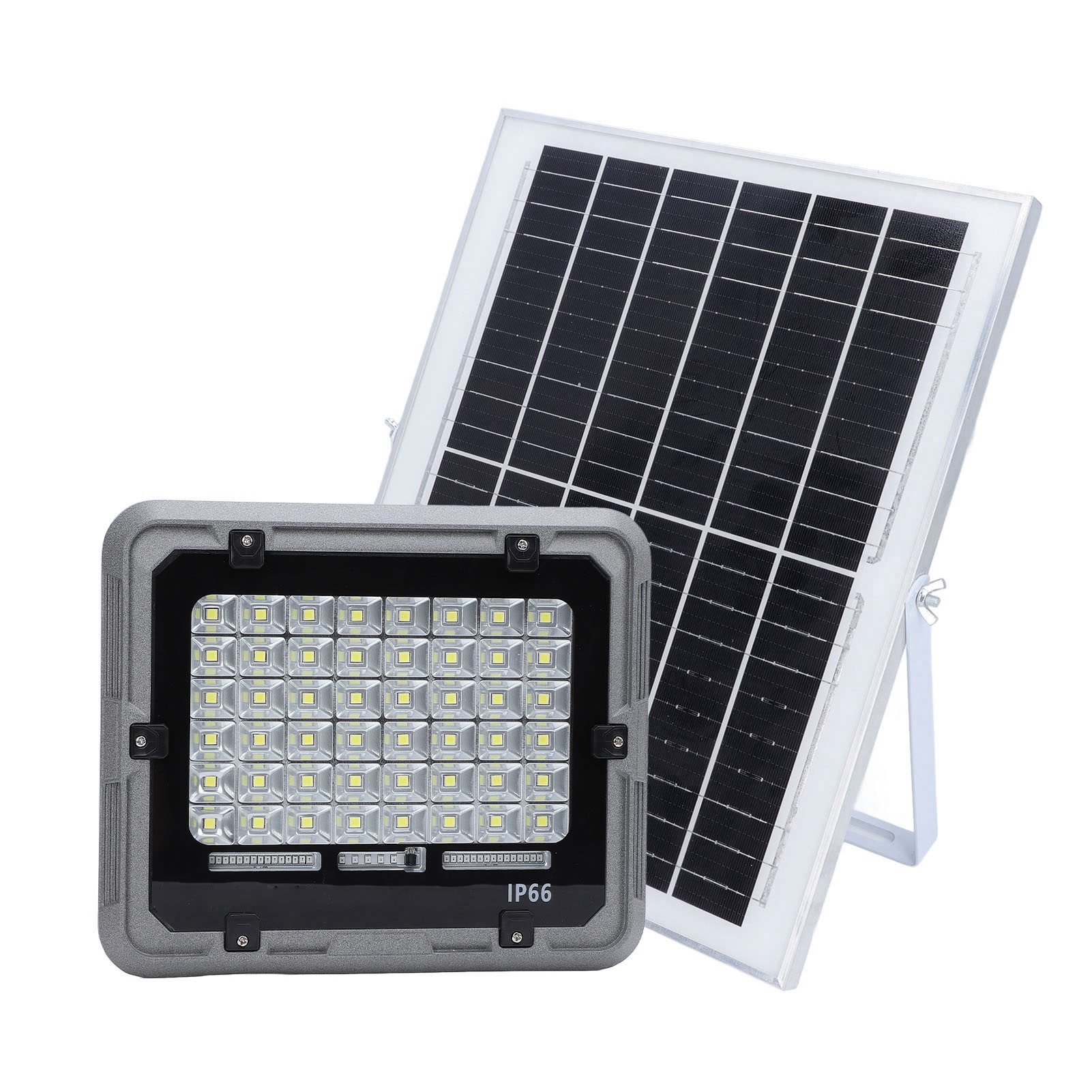 48 Leds, 200 W, 1000 Lm Solarleuchte, Ip66 Wasserdicht, Automatischer Dämmerungsschalter Mit Fernbedienung Für Den Außenbereich