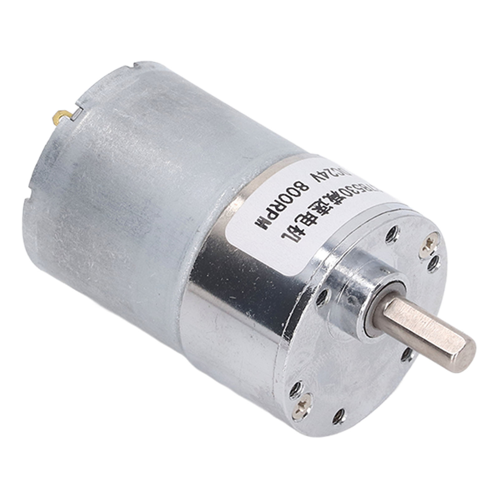 24v 800rpm Gleichstrom-getriebemotor Mit Drehzahlreduzierung Und Stabilem Antrieb Für Roboter