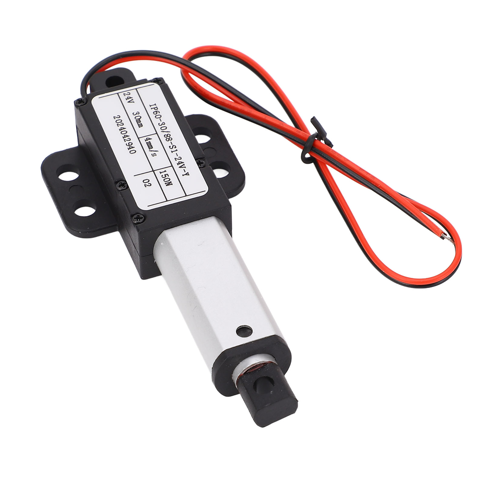 Mini-dc24v-elektroantrieb Mit Flügeln, 30 Mm Hub, Für Roboter, Kehrmaschinen Und Andere Maschinen.