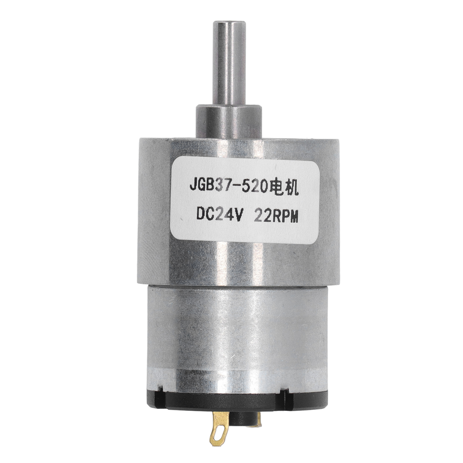 Selbsthemmender Schneckengetriebemotor, Hochdrehende Messingspule, Drehzahlreduzierung, 24-v-gleichstrommotor, 22 U/min