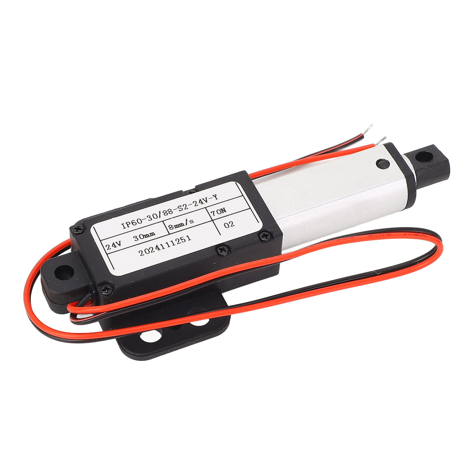 Miniatur-elektro-linearantrieb, 30 Mm Hub, 8 Mm/s Geschwindigkeit, 70 N Schubkraft
