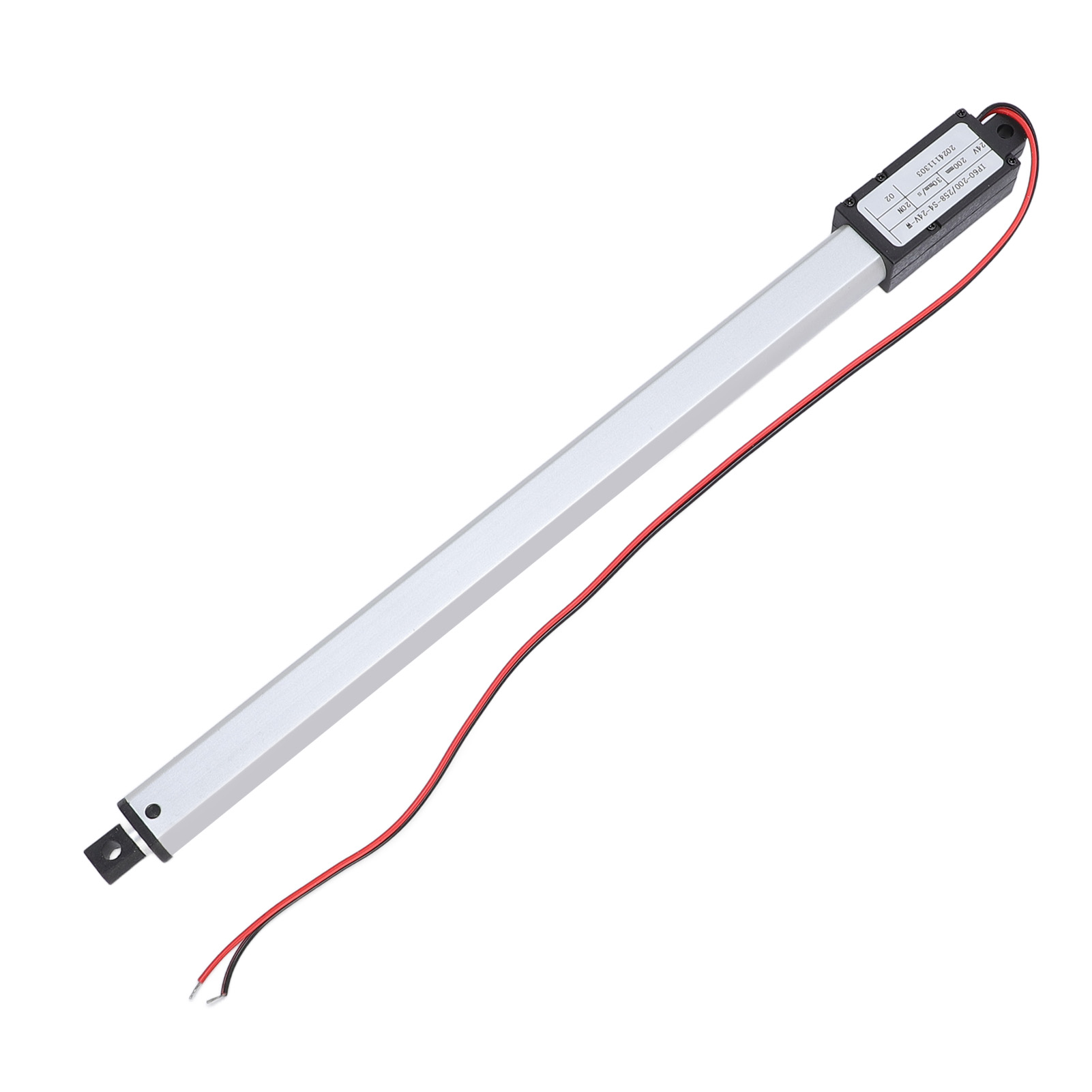 Elektrischer Mini-linearantrieb, 200 Mm Hub, 20 N Schubkraft, 30 Mm/s Lineare Verfahrgeschwindigkeit, Für Wohnmobile, Roboter Und Sofas.
