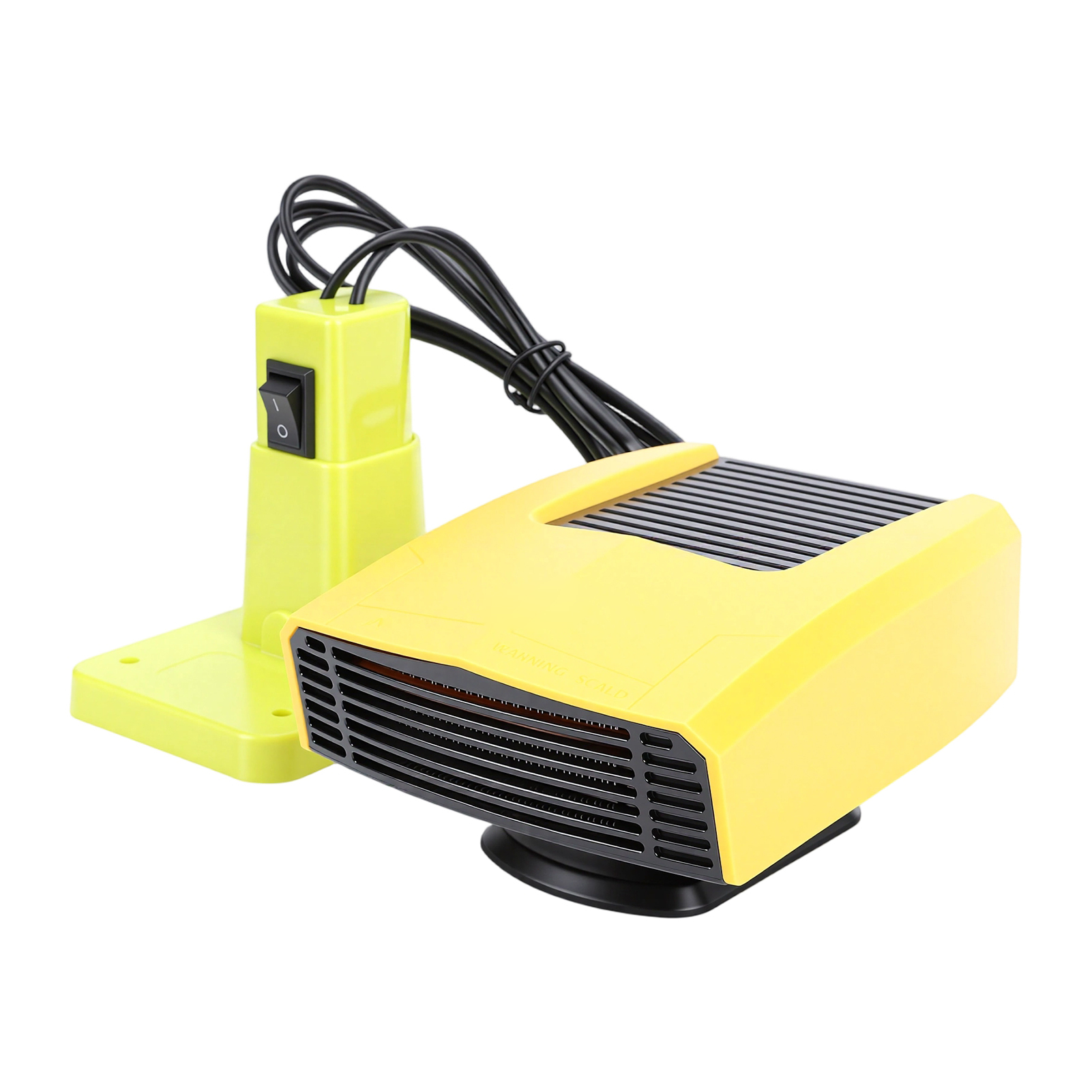 Tragbare Elektrische Autoheizung (200 W) Mit Thermostat, Enteisungs- Und Entfeuchtungsfunktion, Batteriebetrieben, 2 Leistungsstufen