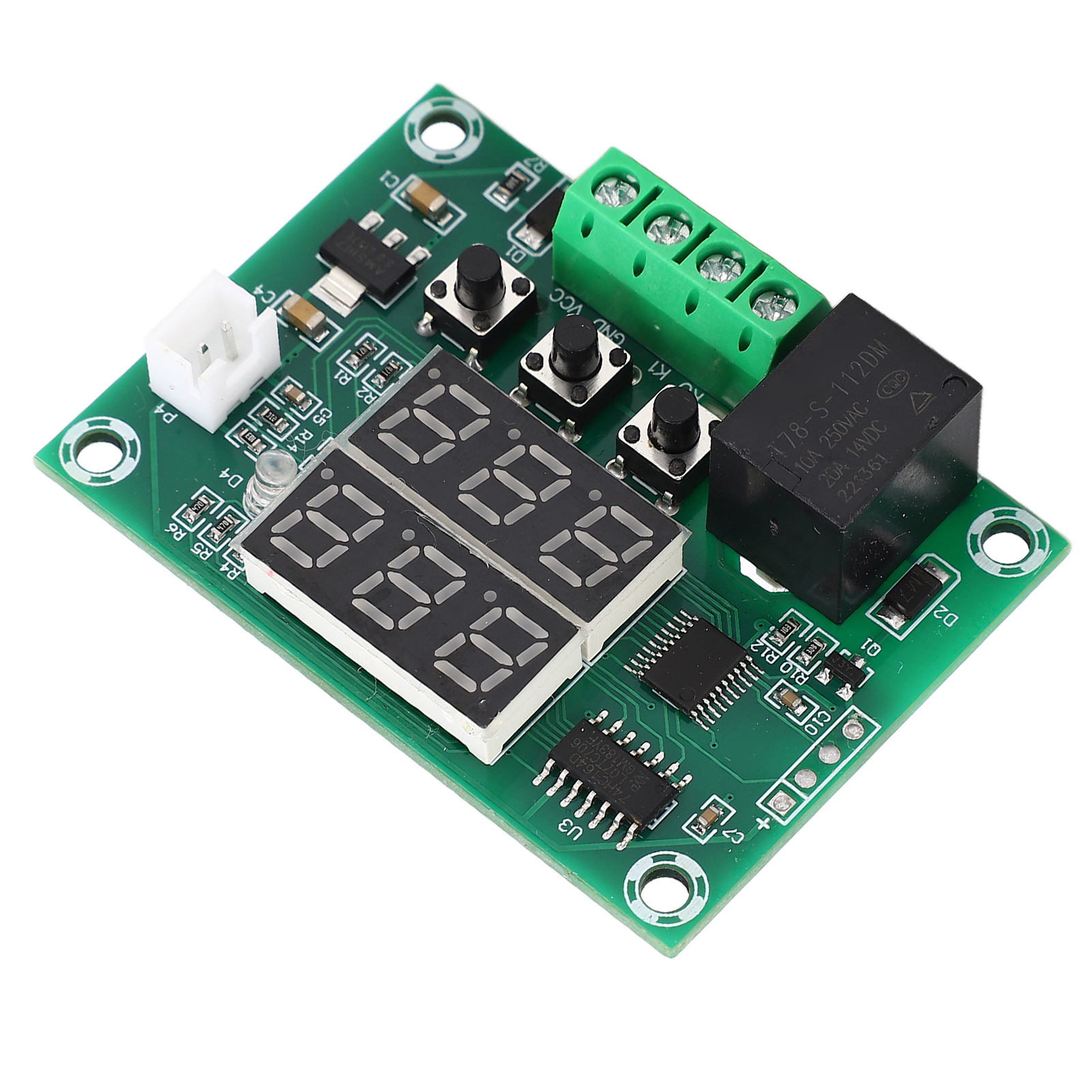 Digitalthermostat Mit Doppelanzeige, Temperaturregelungsmodul, Temperaturreglerschalter Mit Doppelanzeige (12 V Dc)