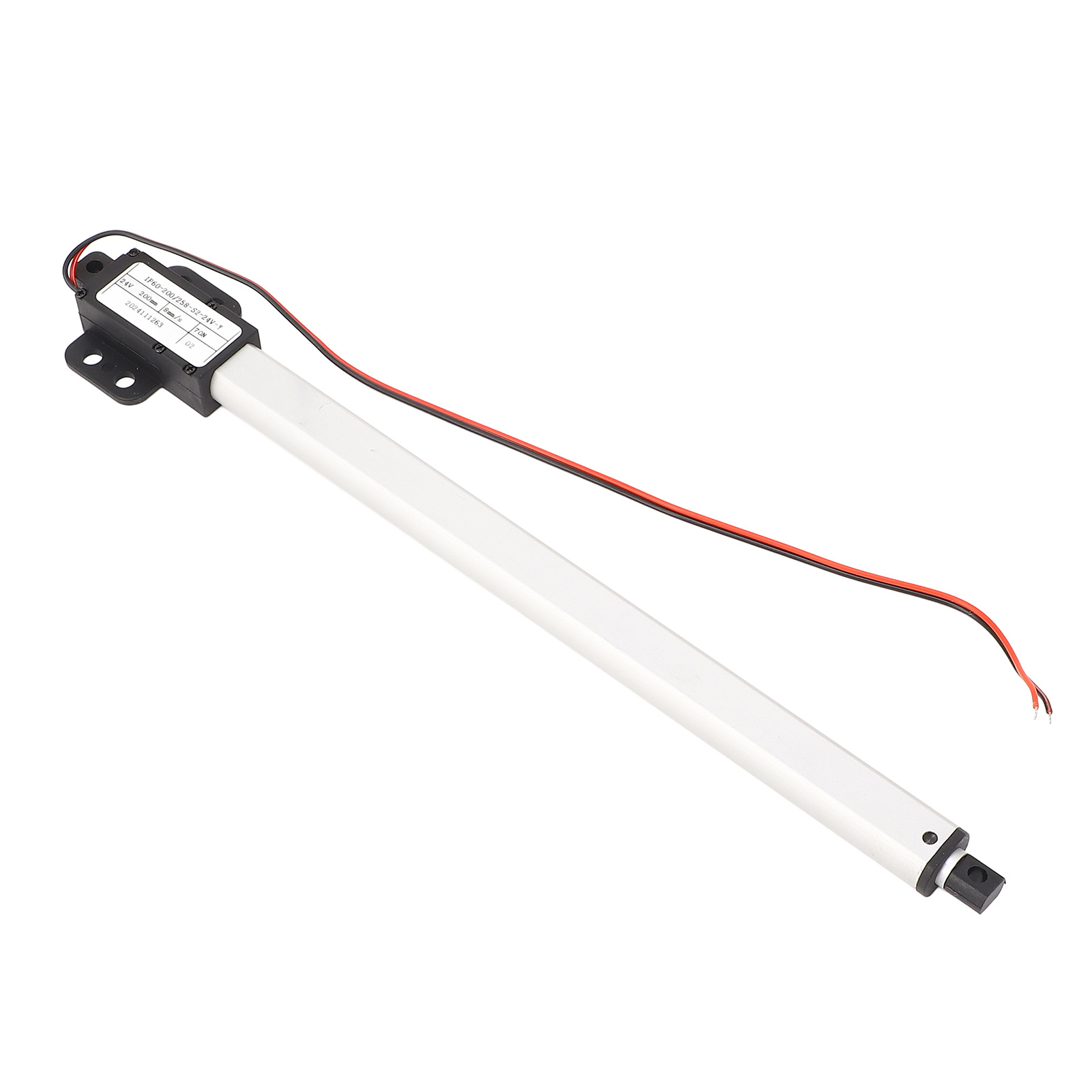 Elektrischer Mini-linearantrieb, 200 Mm Hub, 70 N Kraft, 24 V Gleichstromversorgung, 8 Mm/s Geschwindigkeit, Mit Flügeln, Für Sofa, Roboter, Fernseher, Schreibtisch, Schrank Oder Fenster.