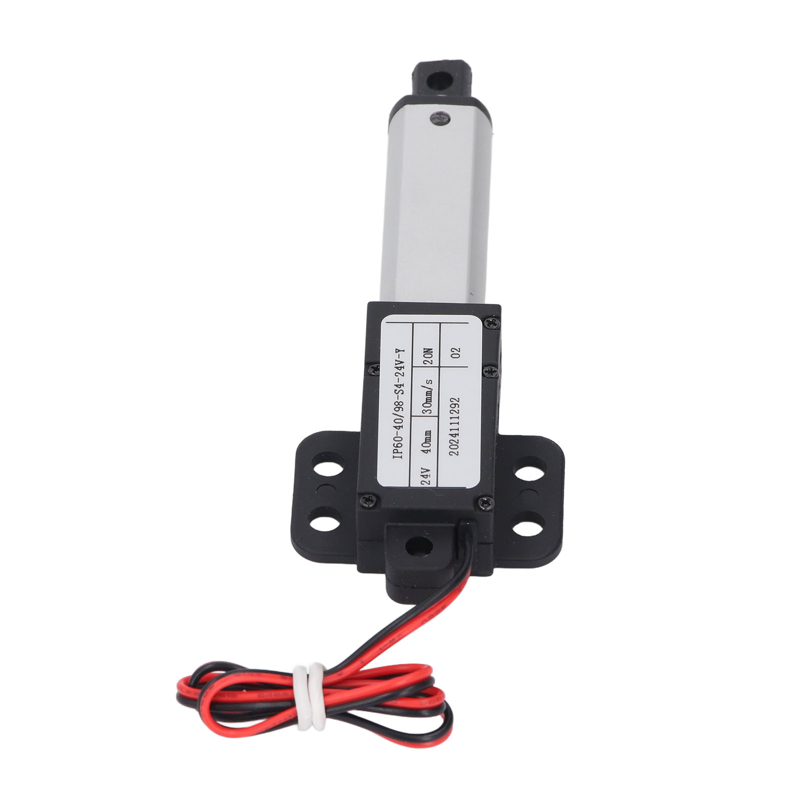 Wasserdichter Mini-linearantrieb (24 V Dc) Für Sofa, Roboter, Servo, 40 Mm Hub, 30 Mm/s Geschwindigkeit, 20 N Schubkraft