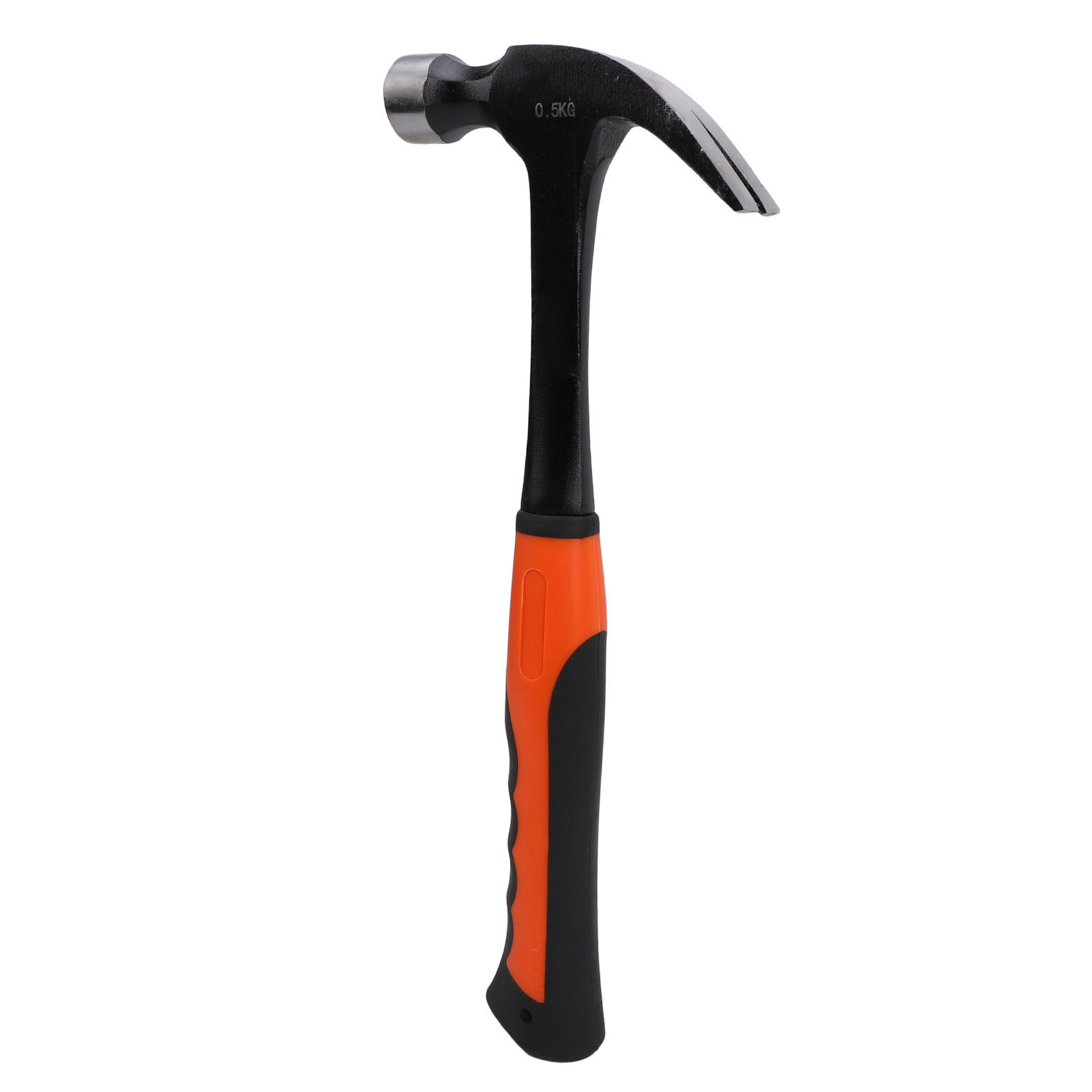 Multifunktionaler Mini-klauenhammer Aus Hochkohlenstoffhaltigem Stahl Und Tpr, Nagelhammer Für Elektriker Und Schreiner, 0,5 Kg