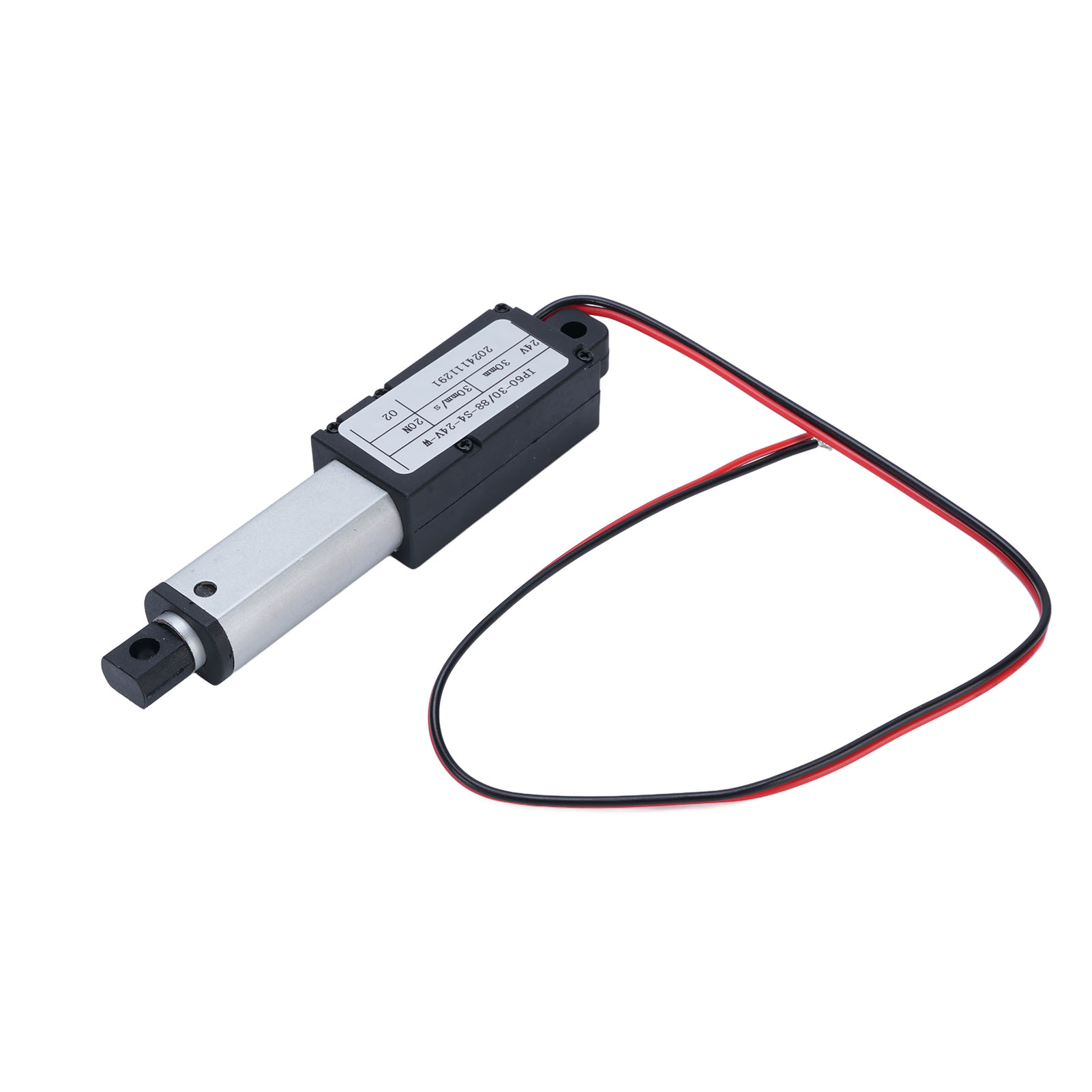 Mini-elektro-linearantrieb 24v, 30mm Hub, 30mm/s Geschwindigkeit, 20n Kraft, Aluminiumrohr, Für Sofa, Roboter Und Fernseher.