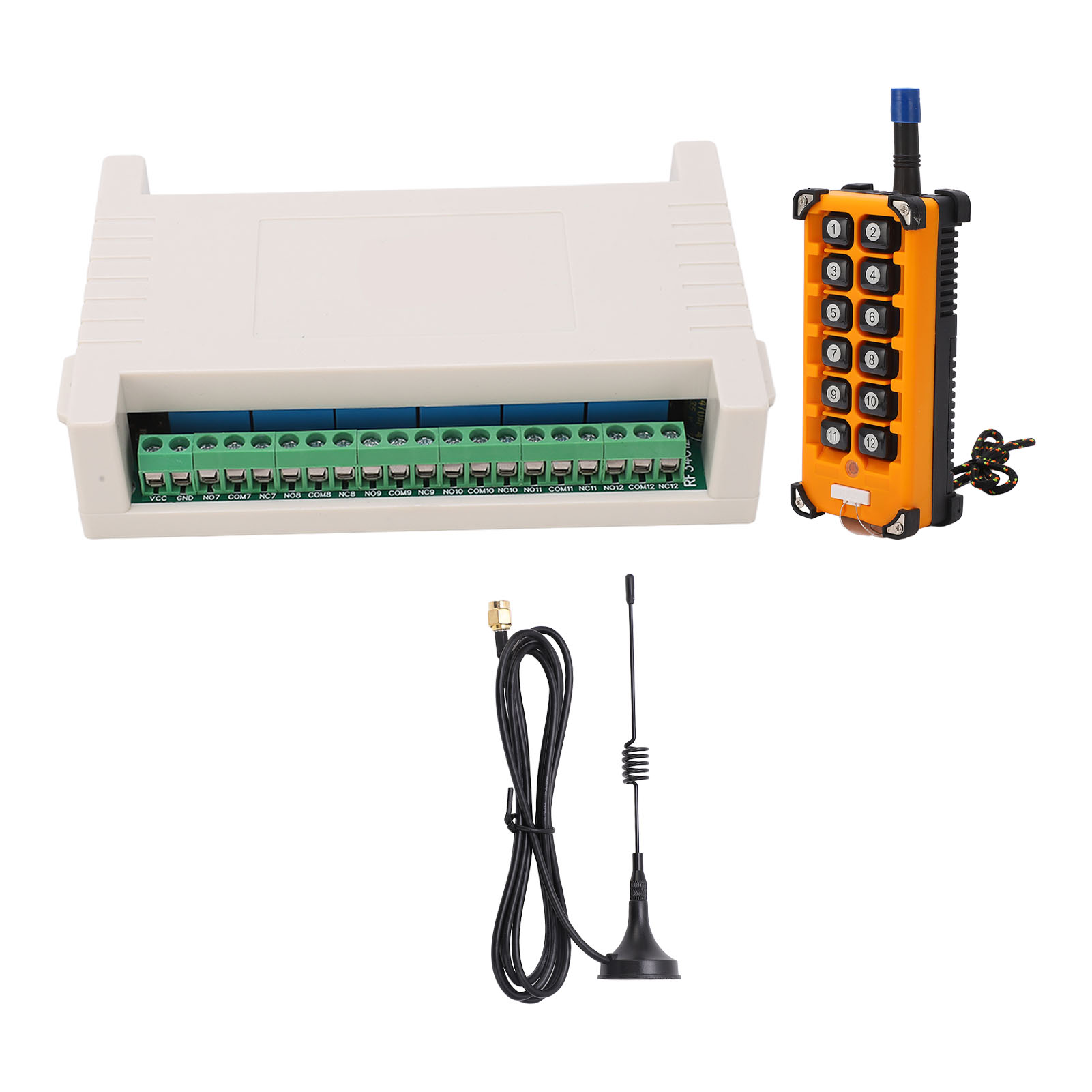 433-mhz-fernbedienungs-encoder Mit 12 Tasten Und Antenne, 12-kanal-funksteuerungs-relais-kit, 12 V Dc