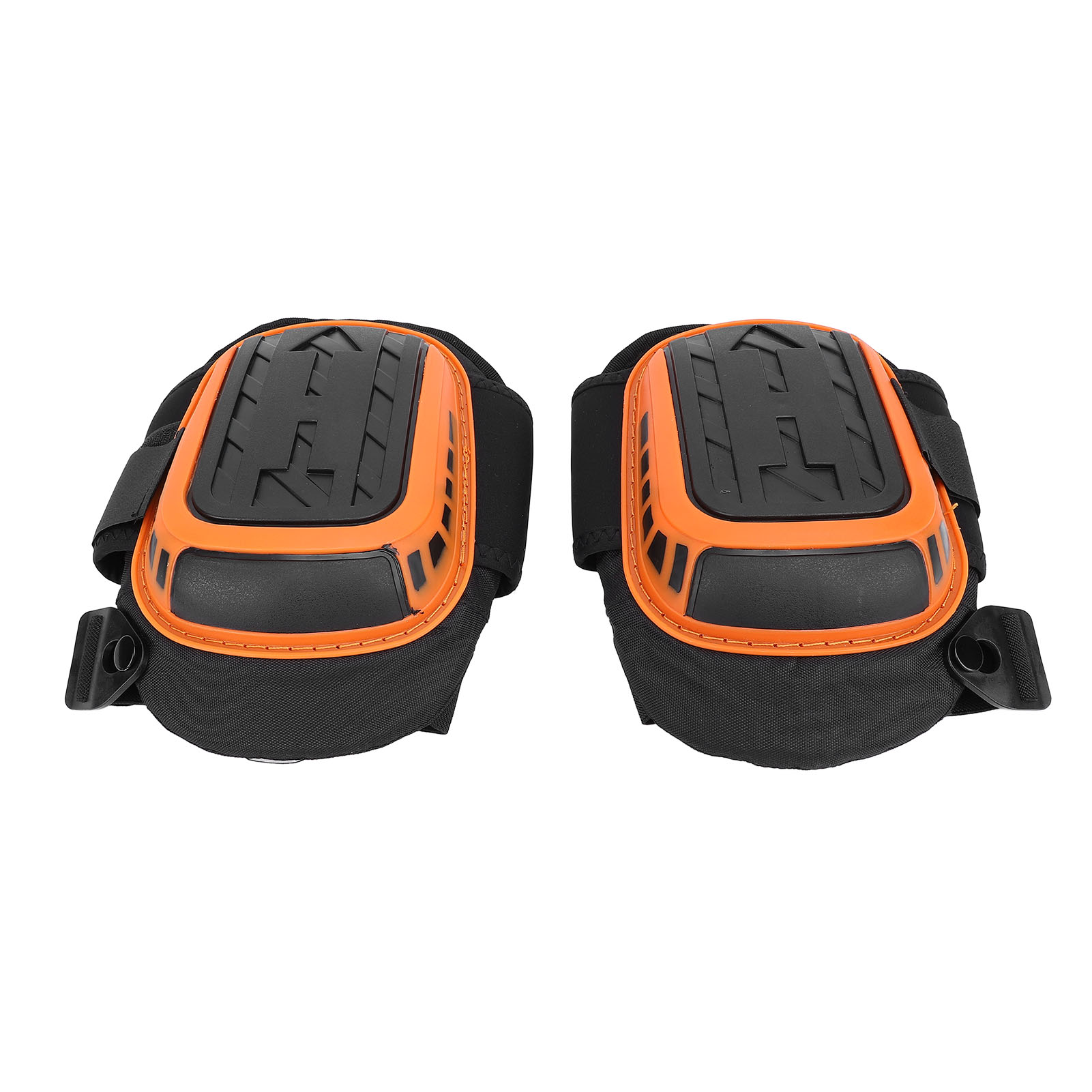 Professionelle Knieschoner Für Bodenarbeiten, Robust, Aus Dickem Schaumstoff, Optimaler Schutz, Stabile Orange Silikonschale