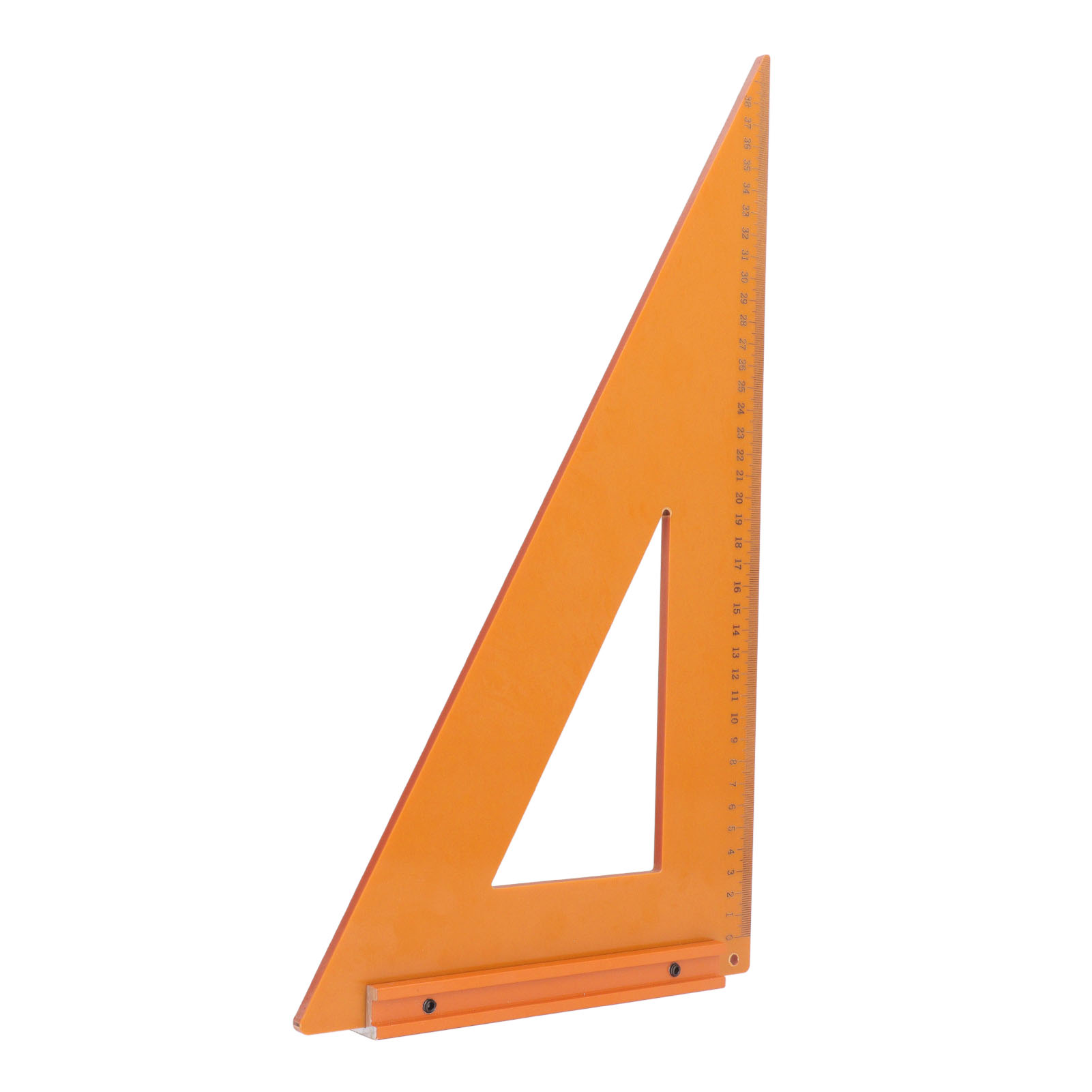 Dreieckiger Zimmermannswinkel, 40 X 23 Cm, Aus Technischem Kunststoff, Hohe Präzision, 90° Rechter Winkel