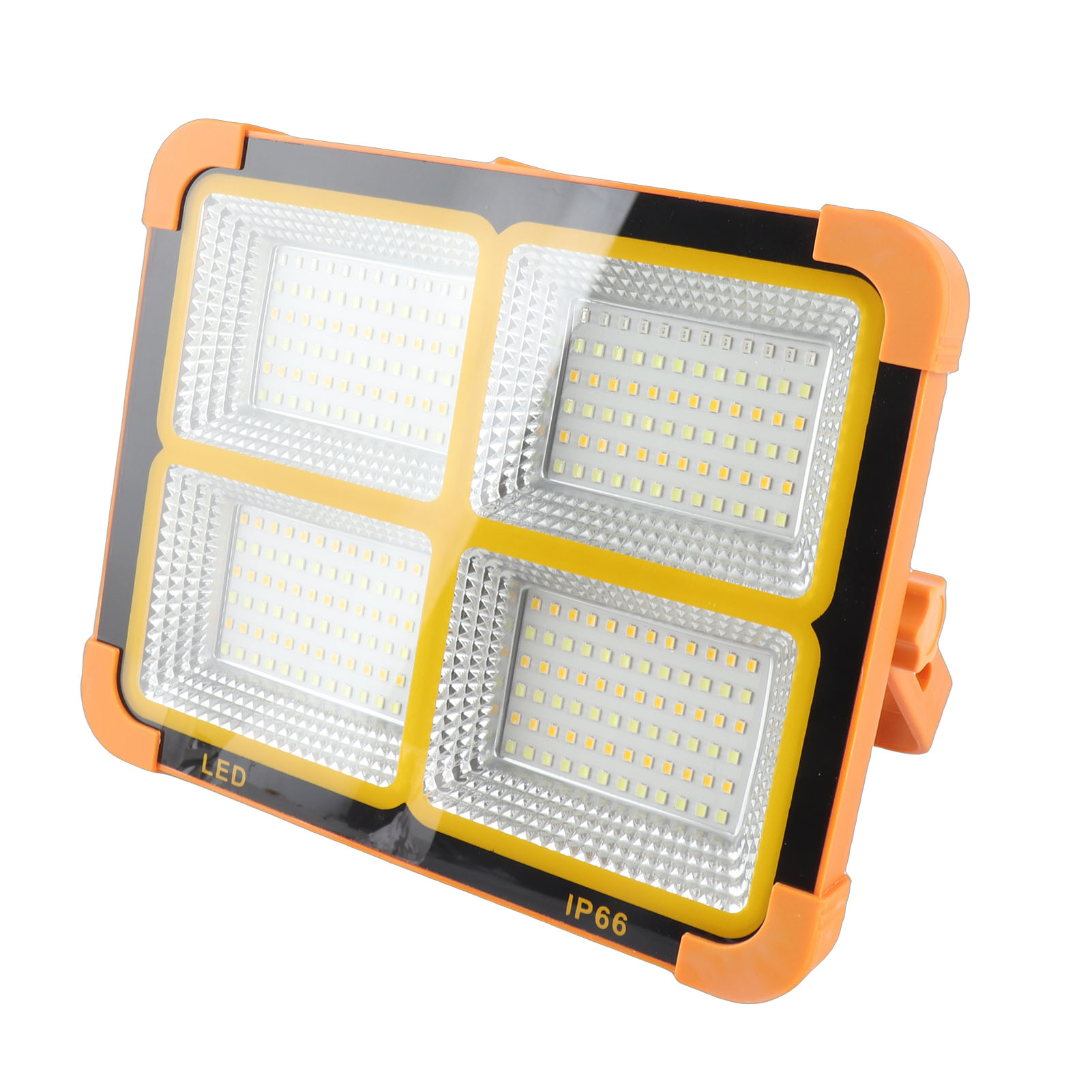 Tragbare Solar-led-arbeitsleuchte, 200 W, 4800 Mah, 15.000 Lm, 288 Leds, 4 Modi, Ip66, Wiederaufladbar