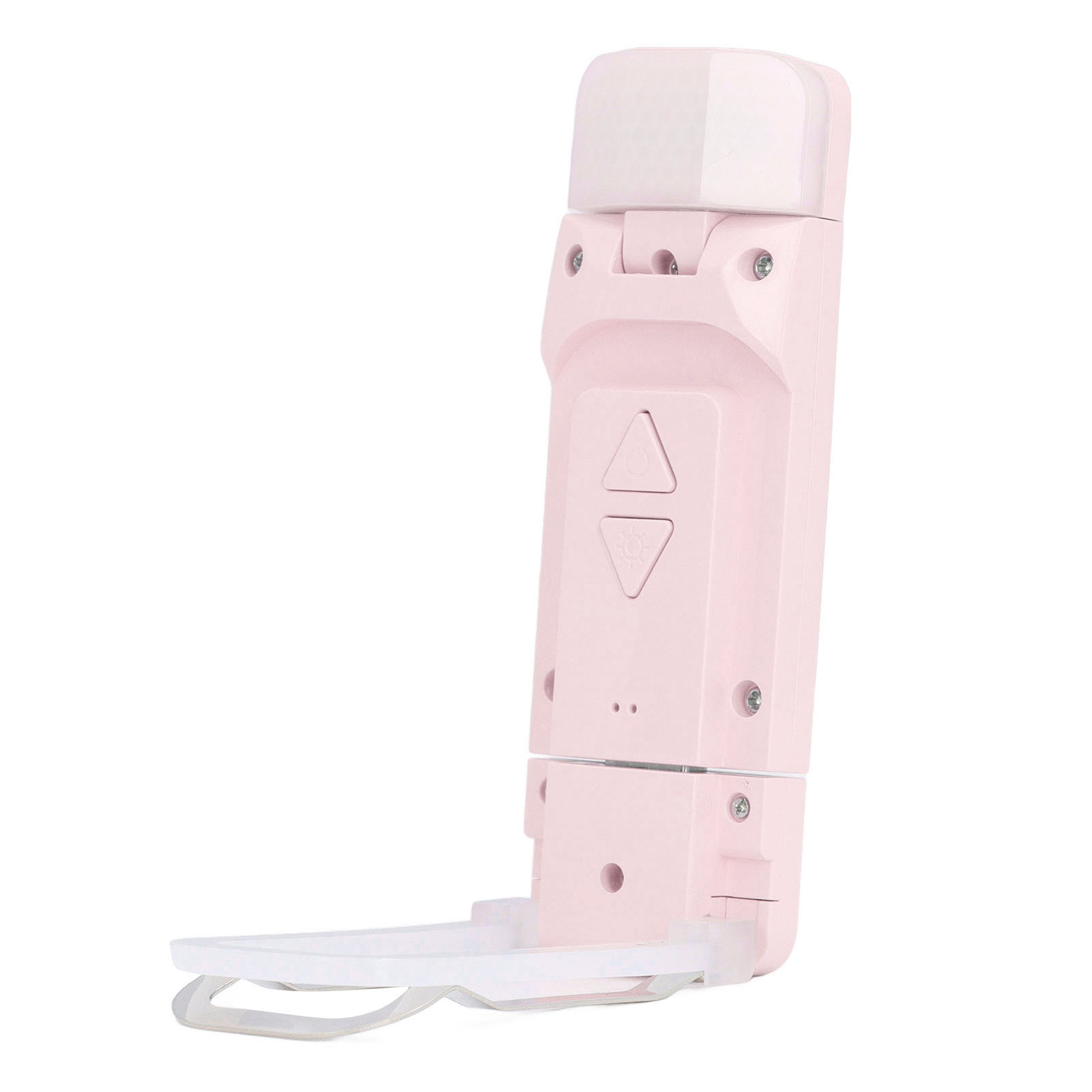 Wiederaufladbare, Klappbare Led-leselampe Mit Clipverschluss Über Usb, 3 Farbmodi, Ideal Für Reparaturen, Zum Lesen Und Zur Schmuckinspektion (rosa).