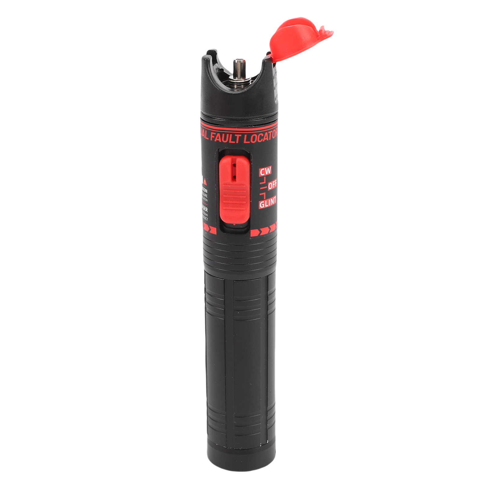 80 Km Langer Optischer Fehlerortungsstift Mit Glasfaserkabel, 2,5-mm-universalstecker, Kontaktlos, Wiederaufladbar, Rote Glasfaser-lichtleiste