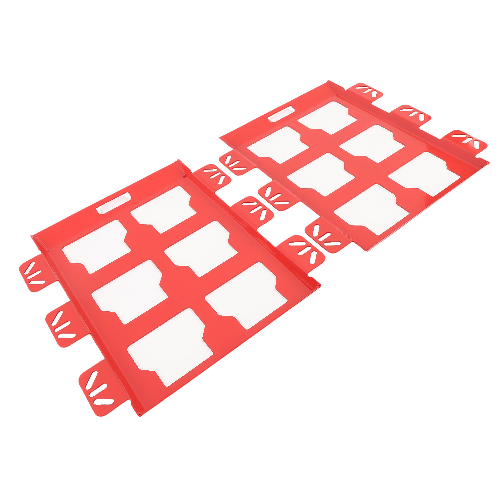 Set Aus 2 Montageplatten Für Werkzeugaufbewahrungsboxen, Kompatibel Mit Der Packout-wandhalterung Aus Pulverbeschichtetem Edelstahl Und Der Packout-montagebasis.