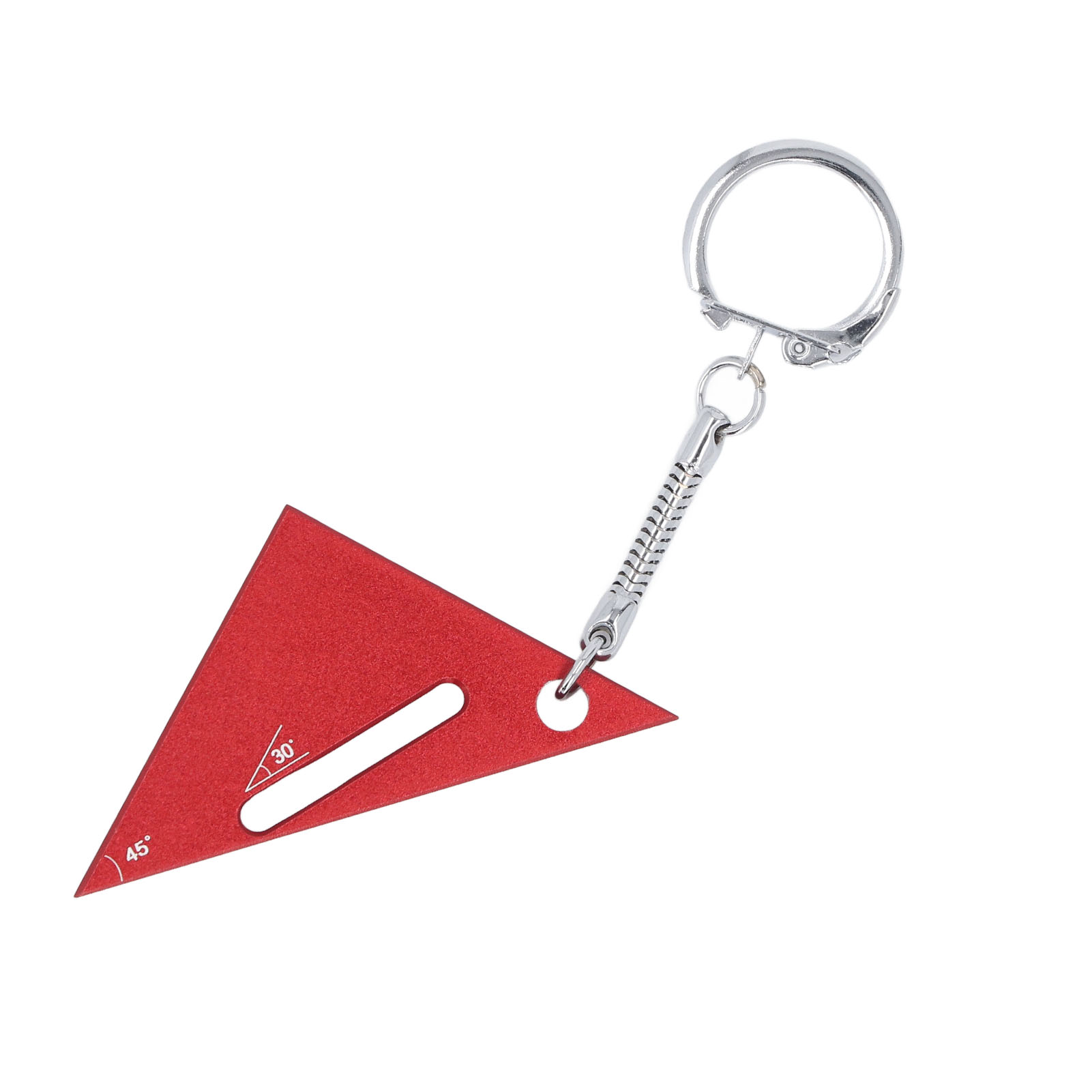 Zimmermannswinkel Aus Aluminiumlegierung, Messwerkzeug Für Zimmerleute, 90°, 45° Und 30° Markierungswinkel, Rot
