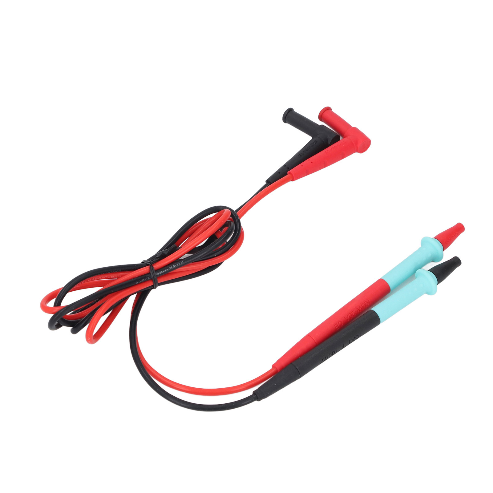 Cat Iii 1000v Silikon-multimeter-messleitungssatz Mit 4 Austauschbaren Nadelspitzen