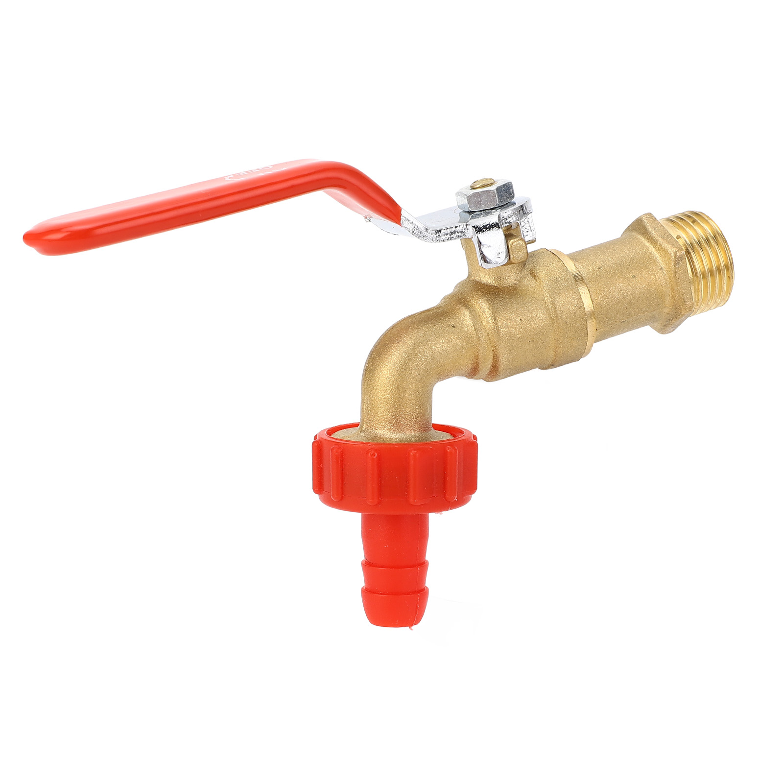 Bewässerungshahn, Schnell Öffnendes Messing-außengewindeventil, G1/2" (dn15) Einlass, G3/8" Auf G1/4" Auslassadapter