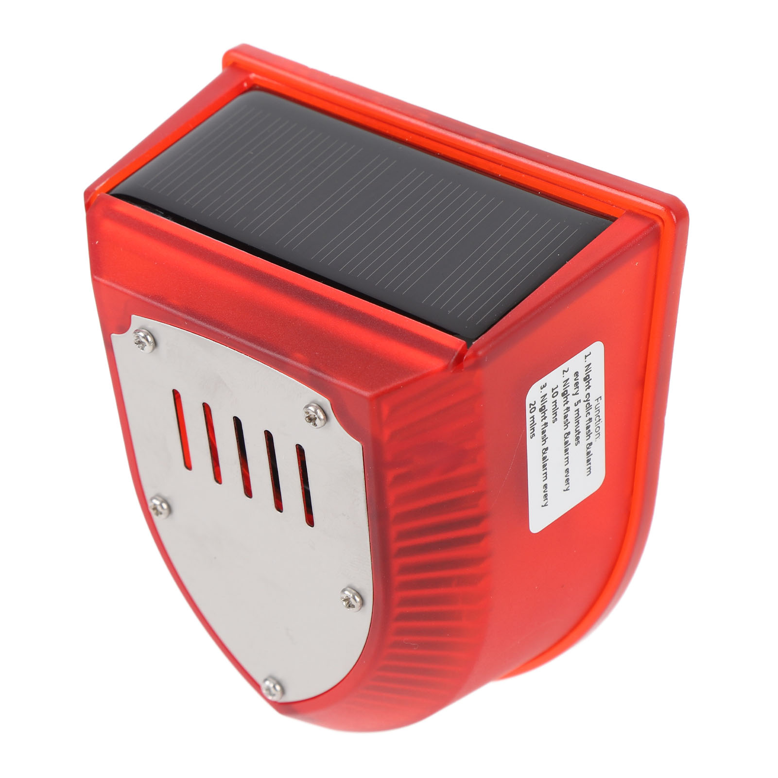 Solar-alarmmelder – 5-, 10- Oder 20-minuten-zyklus – Hoher Wirkungsgrad – Akustischer Und Optischer Solaralarm