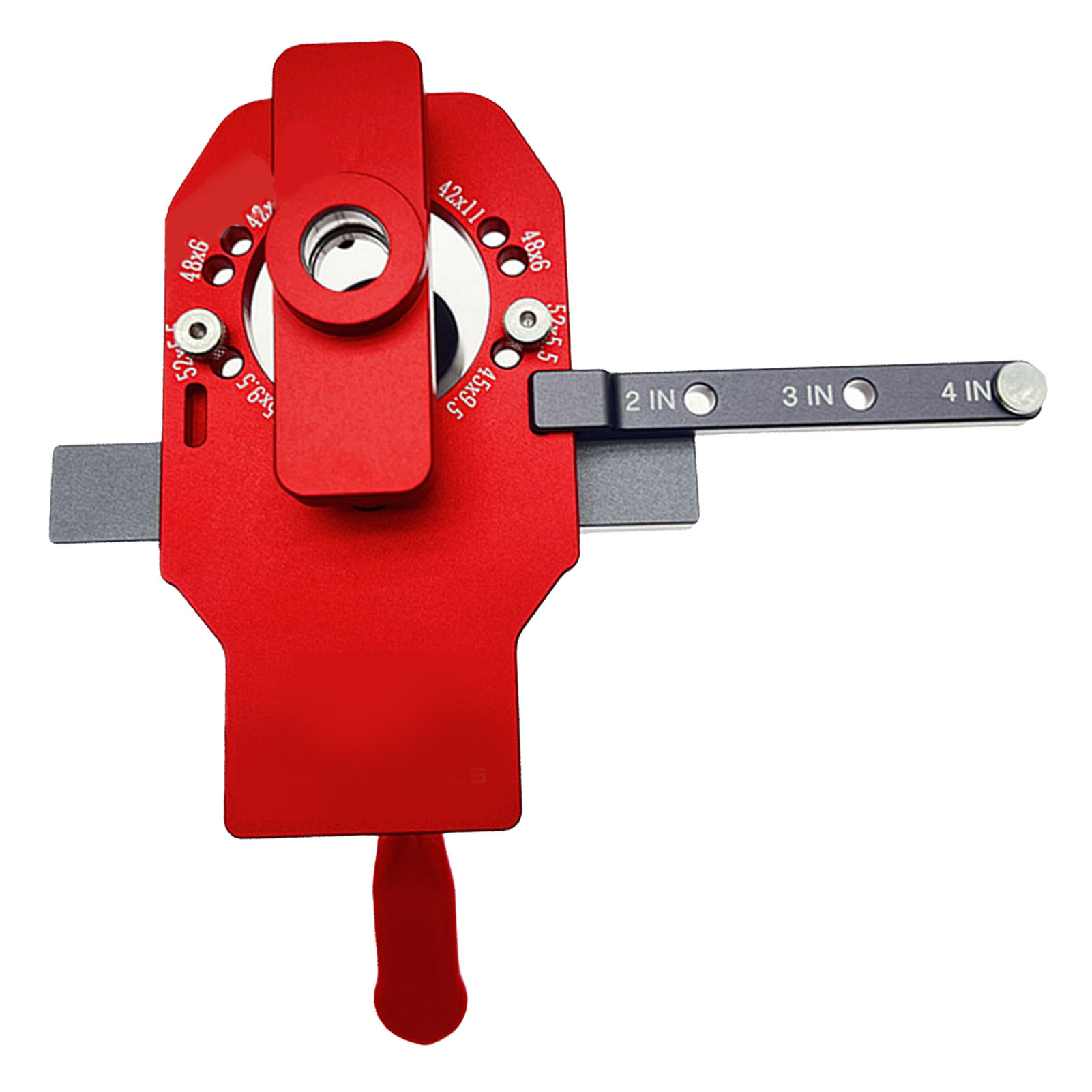 Bohrschablonen-set Für 35-mm-scharniere, Inklusive Verstellbarer Bohrschablone Und Werkzeug.