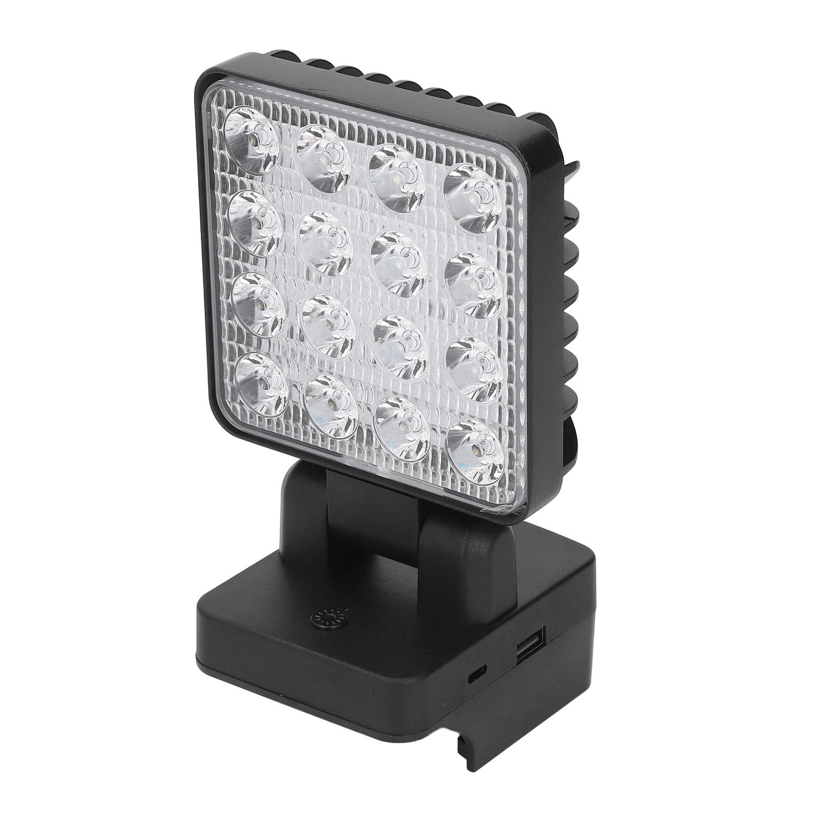 Drehbarer Led-arbeitsscheinwerfer, Wasserdicht Nach Ip67, Betrieben Mit Einer 18-v-lithiumbatterie, Tragbar, Für Baustellen