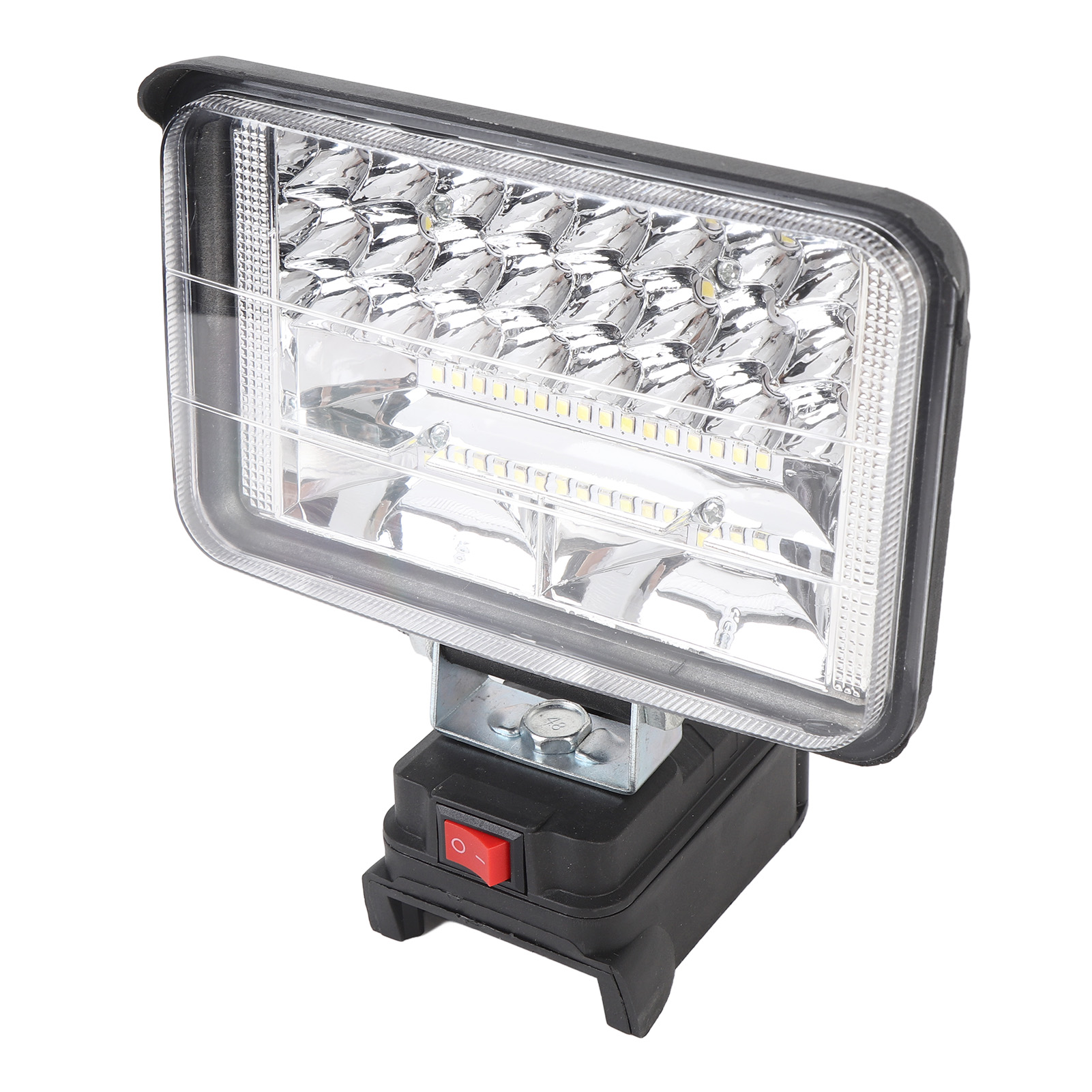 Tragbare Led-arbeitsleuchte Mit 2 Usb-ladeanschlüssen Für Den Außeneinsatz, Ideal Zum Campen Und Angeln.