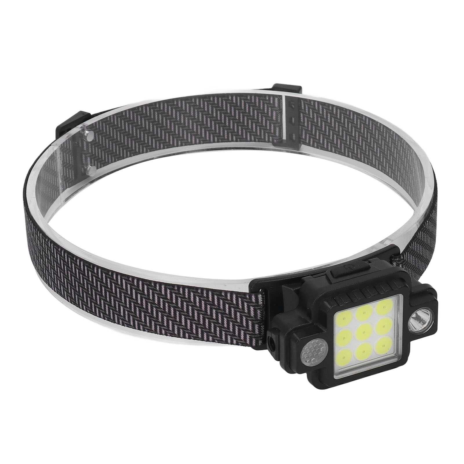 Funktionale Stirnlampe Mit 2400-mah-akku, Usb-aufladbar, Cob-led, Dauerhaft Wasserdicht