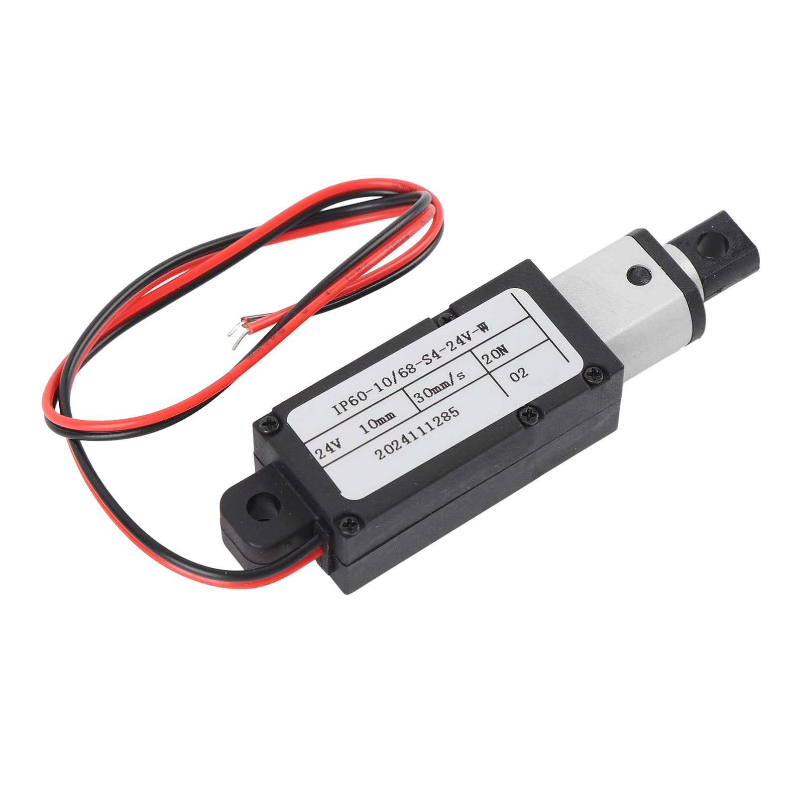 Mini-elektro-linearantrieb, 10 Mm Hub, 20 N Schubkraft, 30 Mm/s Lineare Verfahrgeschwindigkeit, Für Möbelroboter