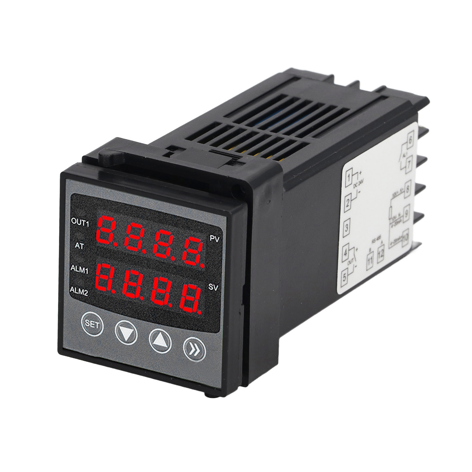 Pid-smart-thermostat Mit Digitalanzeige Und Abs-display Für Gebäude Und Haushalte (dc24v).