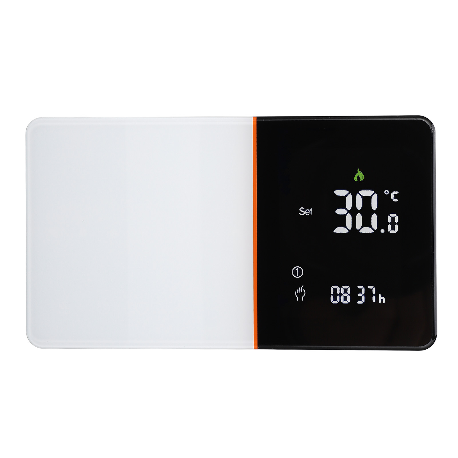 Wlan-thermostat Mit Steuerungs-app, Lcd-display, Intelligenter Temperaturregler Für Fußbodenheizung, 5+1+1 (6-perioden) Programmierung, 95–240 V, 5 A