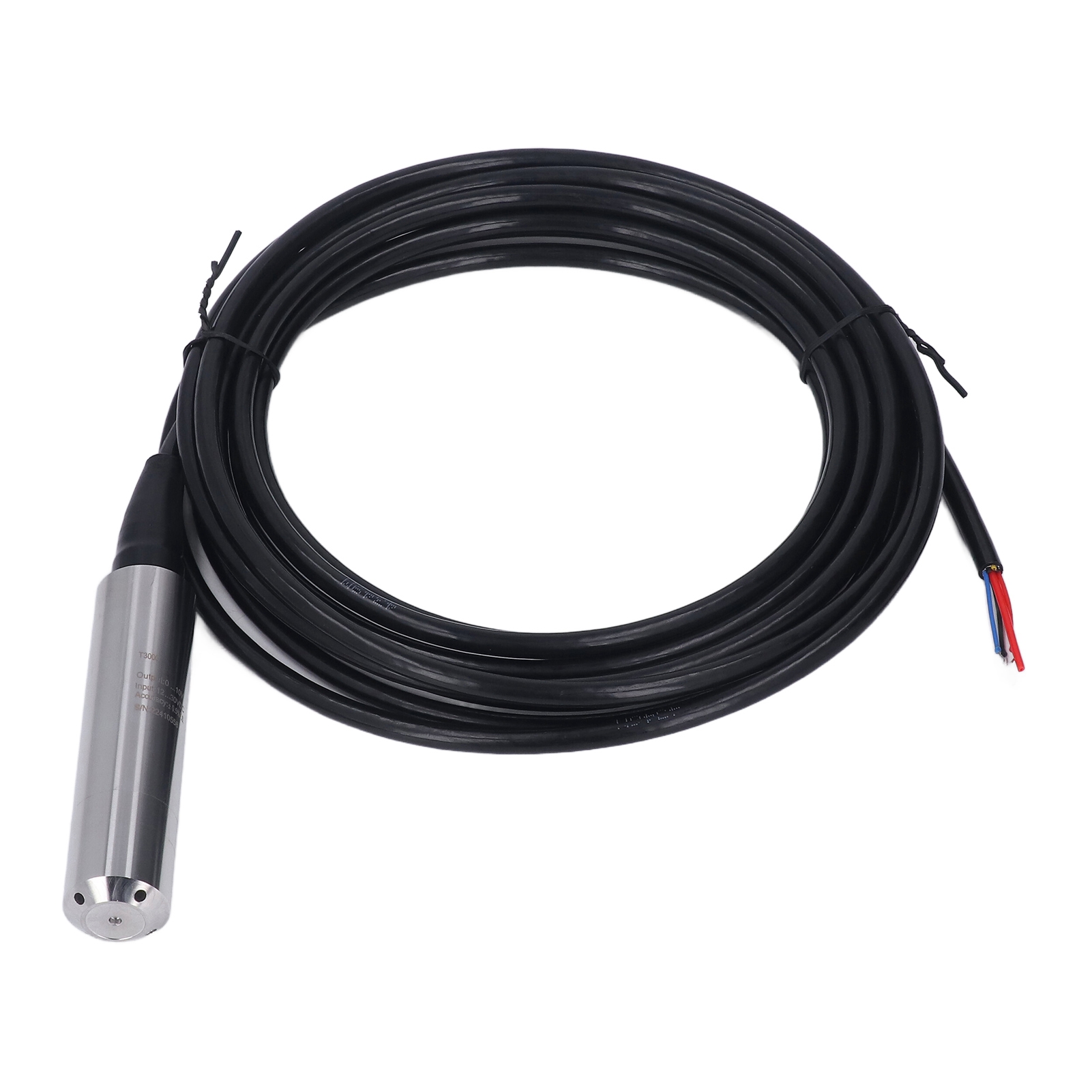 Präziser Und Empfindlicher Flüssigkeitsstandtransmitter, Wasserdicht Nach Ip68, Tauchwasserstandsensor, 12-30 V Dc Stromversorgung, 0-10 V Ausgang, 10 M Kabel (0 Bis 10 M Messbereich).