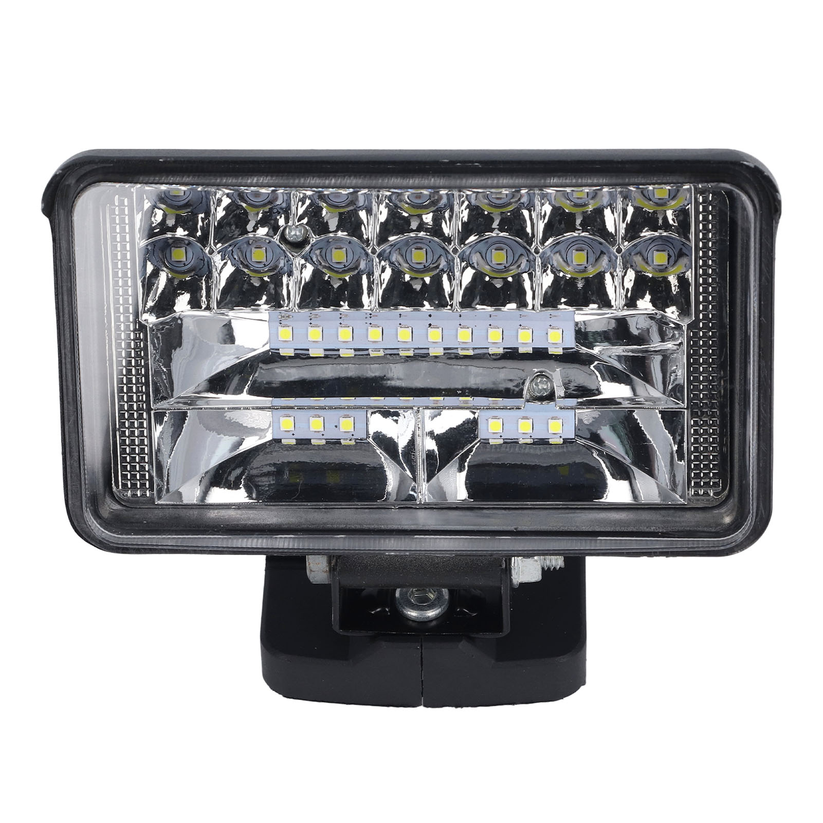 4-zoll-led-arbeitsleuchte, Betrieben Mit Einer 18-v-lithiumbatterie, Hohe Helligkeit, Tragbar, Ideal Für Camping Und Baustellen.