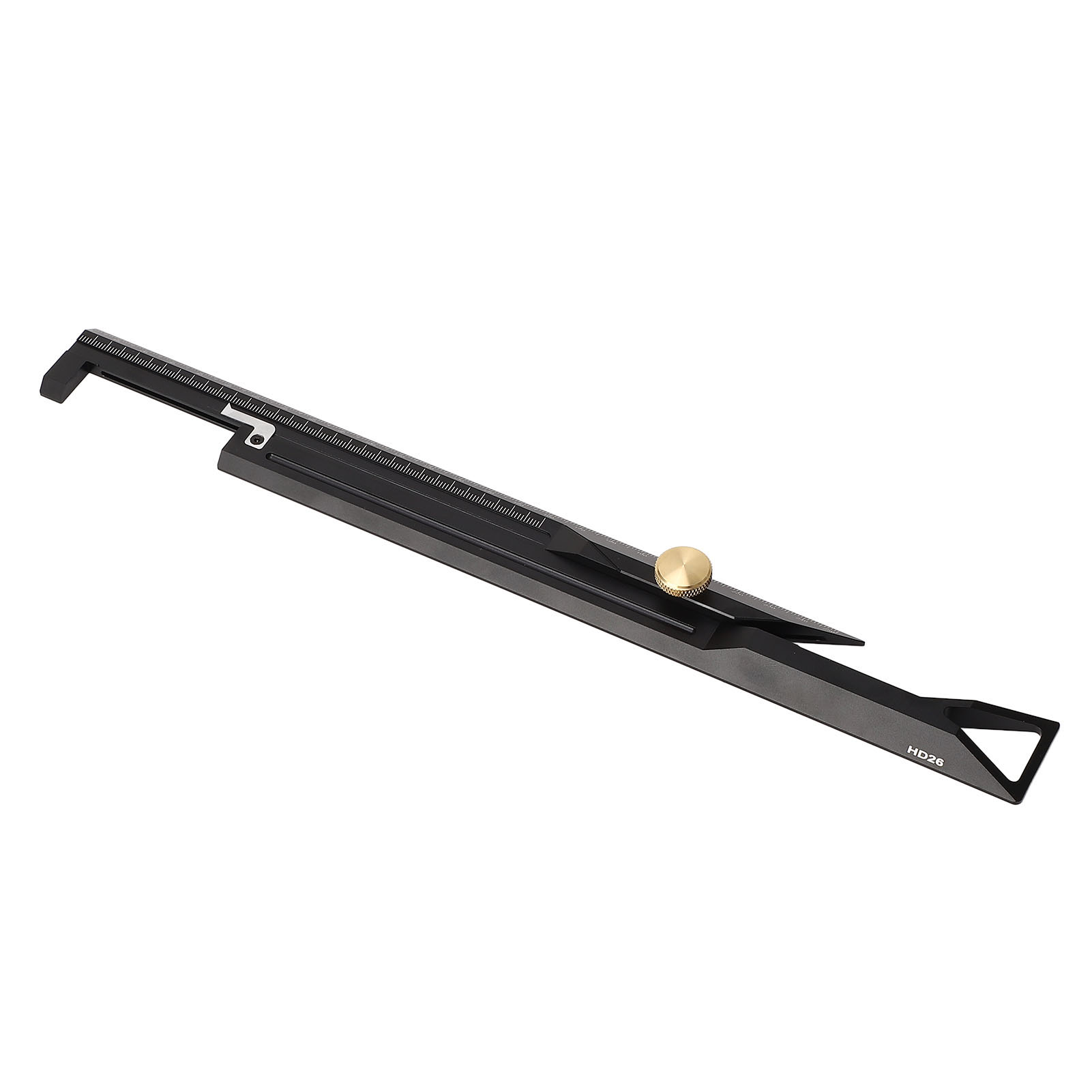 250 Mm Langer Und 150 Mm Dicker Holzbearbeitungslineal Aus Aluminiumlegierung Mit Multifunktionsmarkierung