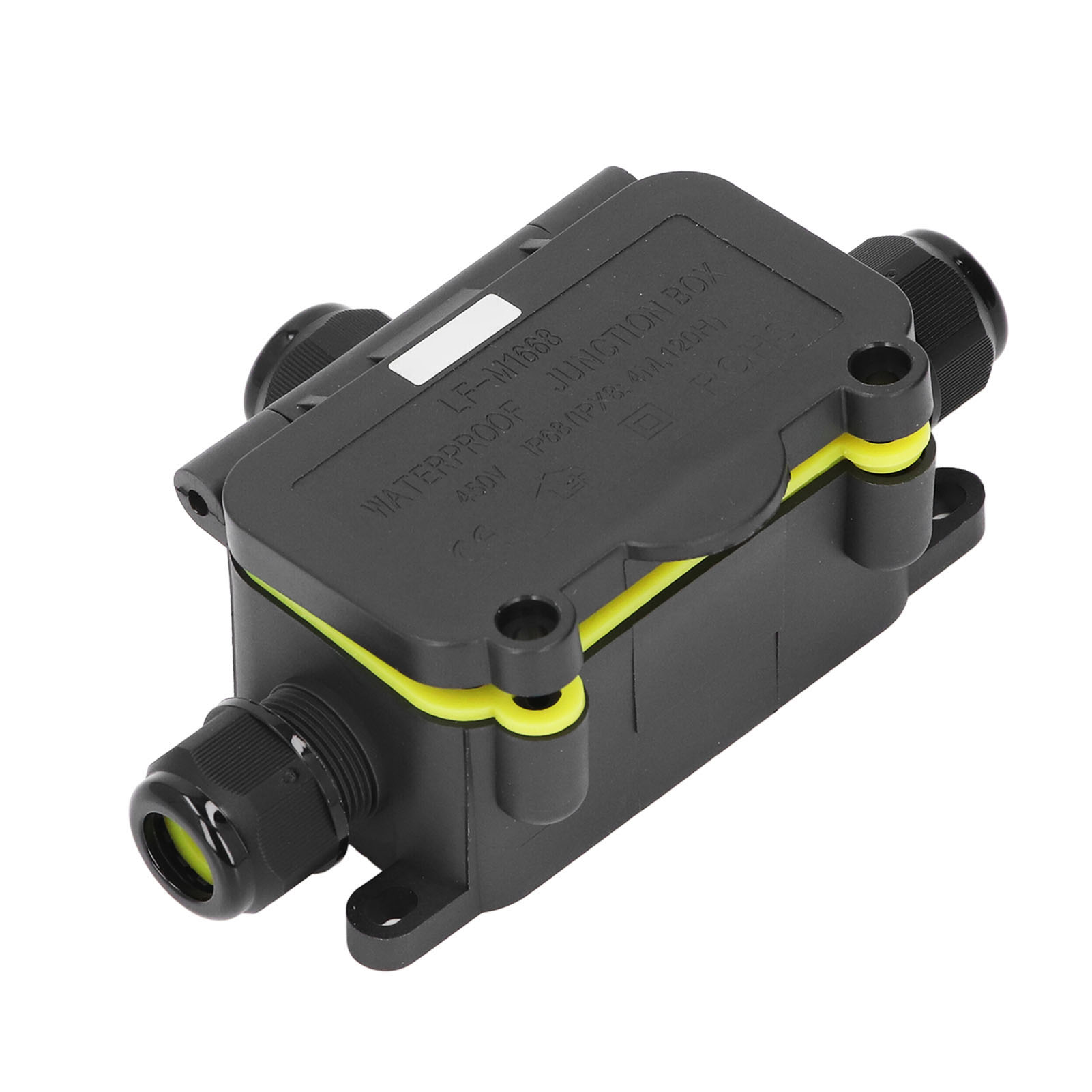 Wasserdichte Kunststoff-anschlussdose Für Den Außenbereich, 3-fach, Ip68, 450 V, 40 A, Lf-m1668