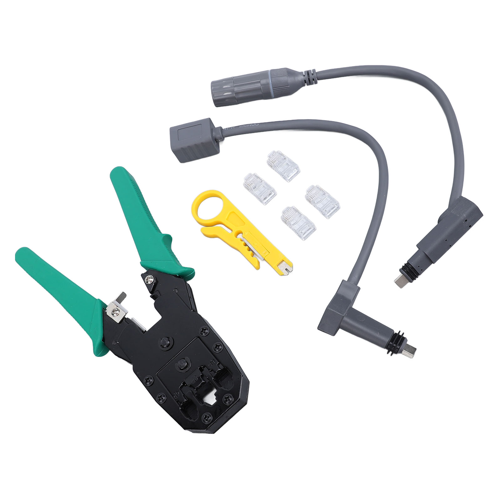 Spx-zu-rj45-adapterset, Wasserdichtes Kabel, Stecker-buchse-verlängerungsstecker Für Satelliten-router Der 2. Generation