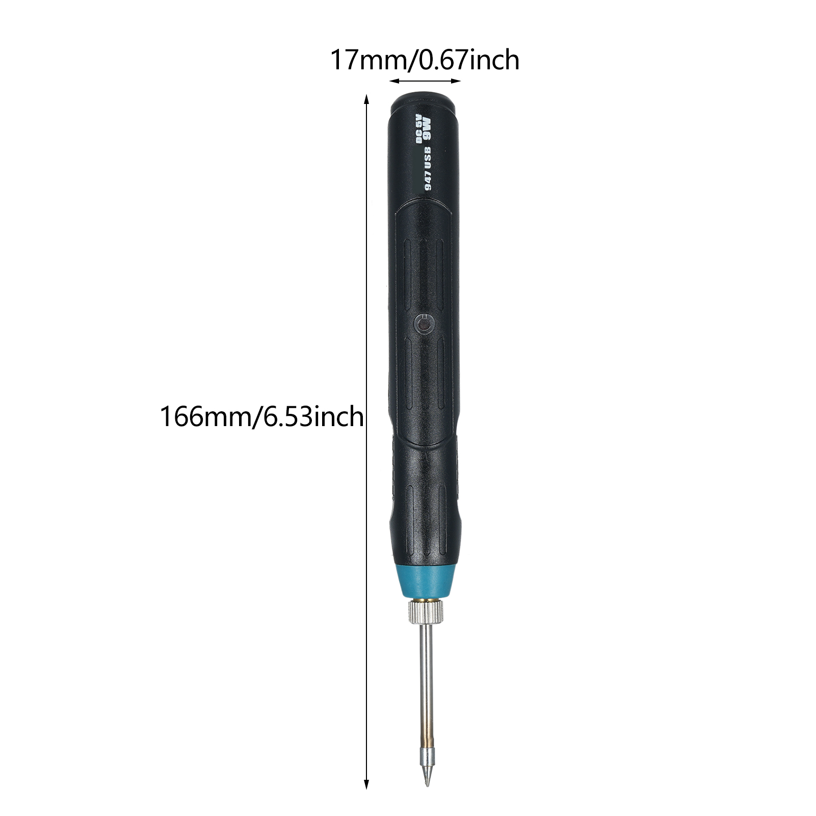 Mini-lötkolben, 5v 9w, Usb-betrieben, Tragbar, Mit Led-anzeige, Ideal Für Kleine Lötprojekte, Gerätereparaturen Und Heimwerkerarbeiten.