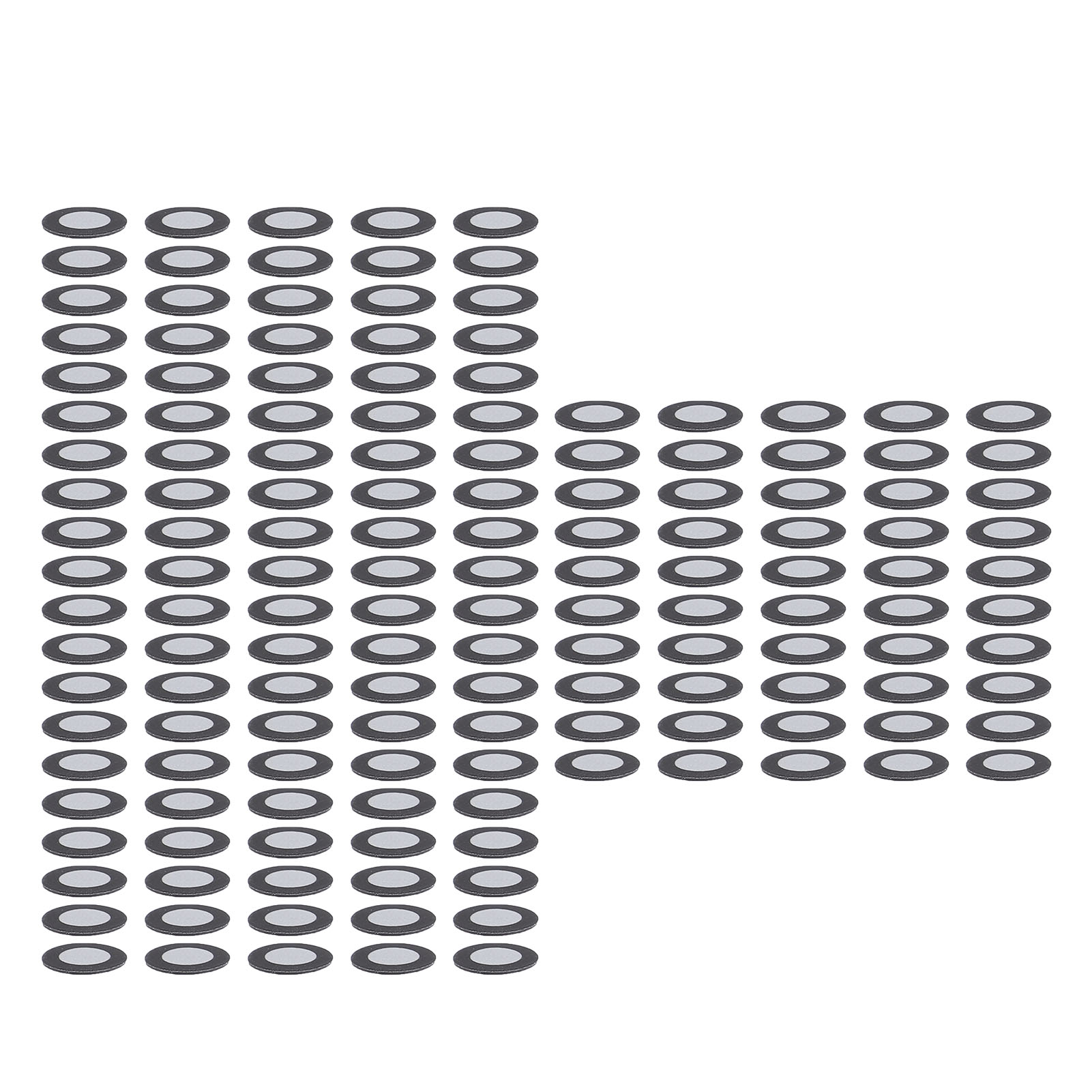 Packung Mit 150 Reflektierenden Magnetischen Punktmarkierungen Für 3d-scanning, Referenzmarken Für Präzises Optisches Tracking (innendurchmesser: 6 Mm, Außendurchmesser: 10 Mm).