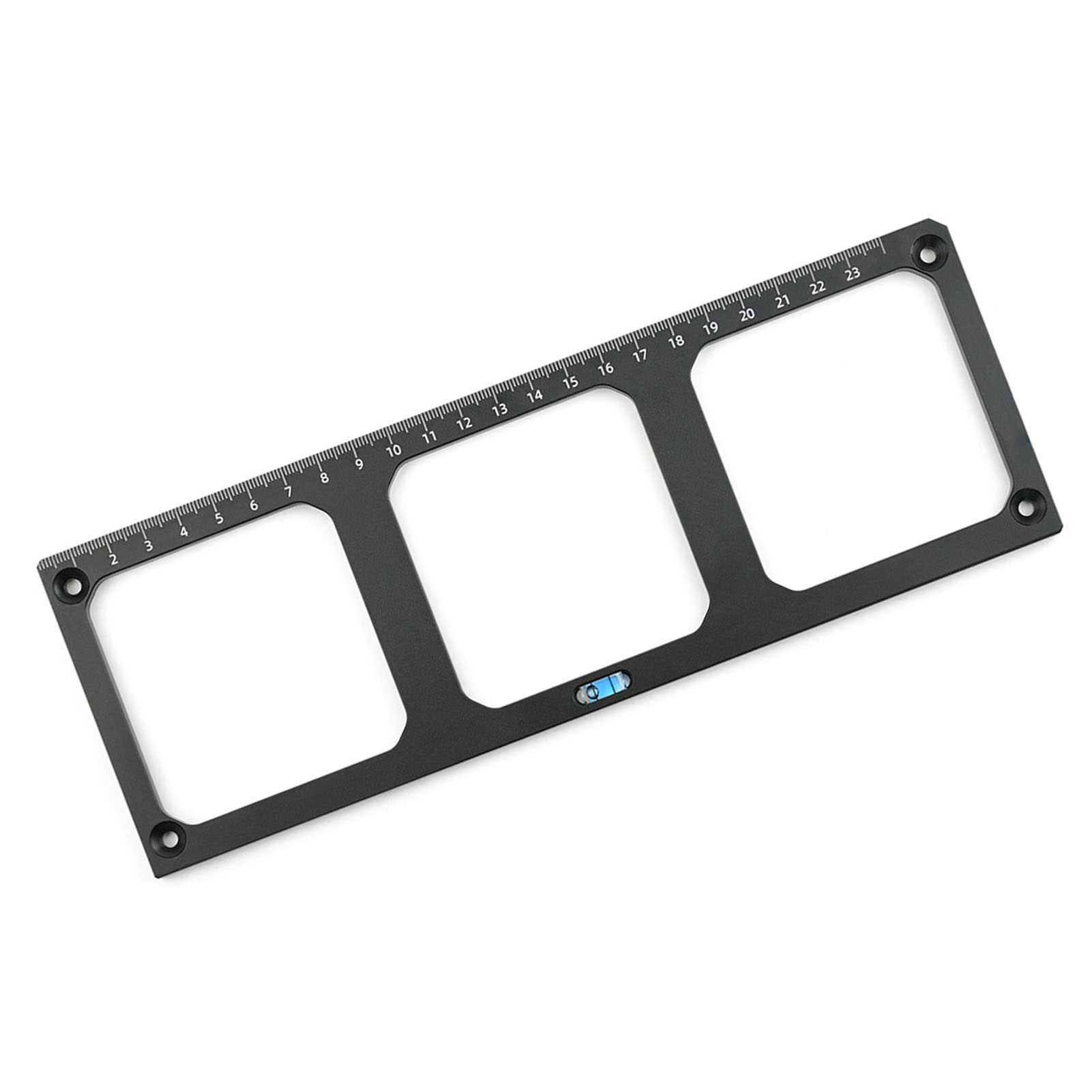 Bohrschablone Für Steckschlüssel Typ 86, 3 Vierkantlöcher, Markierwerkzeug Für Das Untere Steckschlüsselgehäuse, Aus Aluminiumlegierung