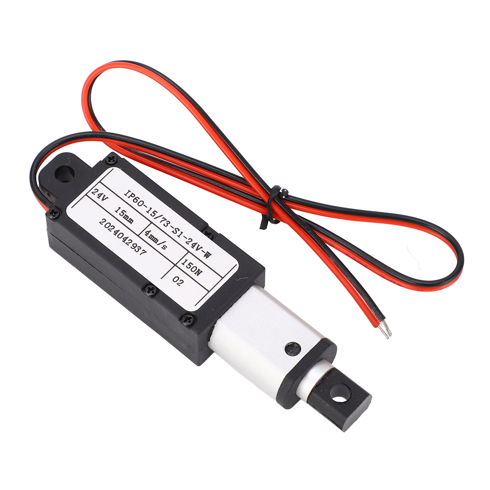 Mini-teleskop-linearantrieb Mit Geringem Hub, 150 N, 15 Mm Hub, 24 V Dc, 4 Mm/s, Für Saugroboter