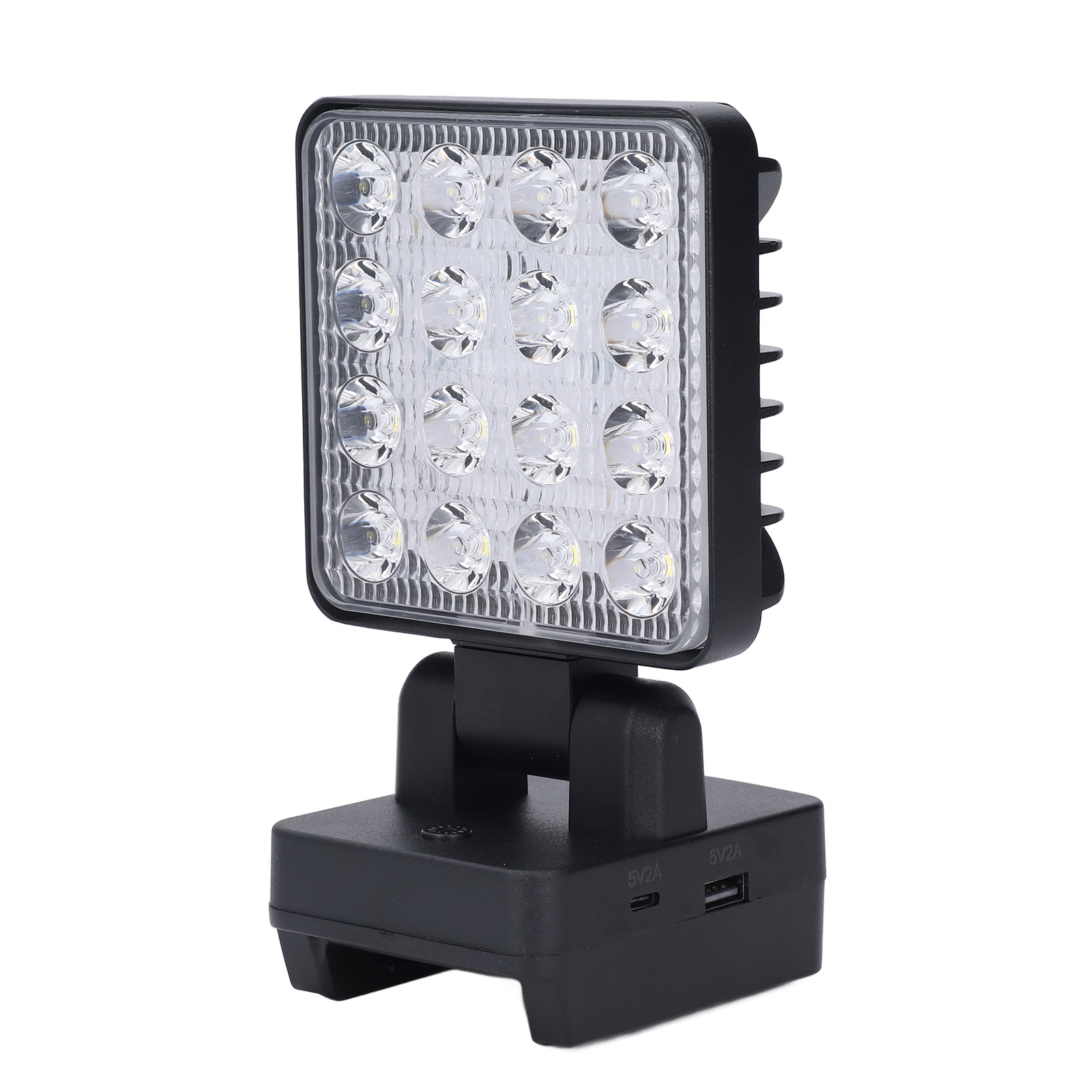 Tragbare Led-taschenlampe Mit Batterie, Usb Typ C 5v 2a Ausgang, Kompatibel Mit 20v Li-ionen-akkus Wa3593, Wa3595 Und Wa3401.