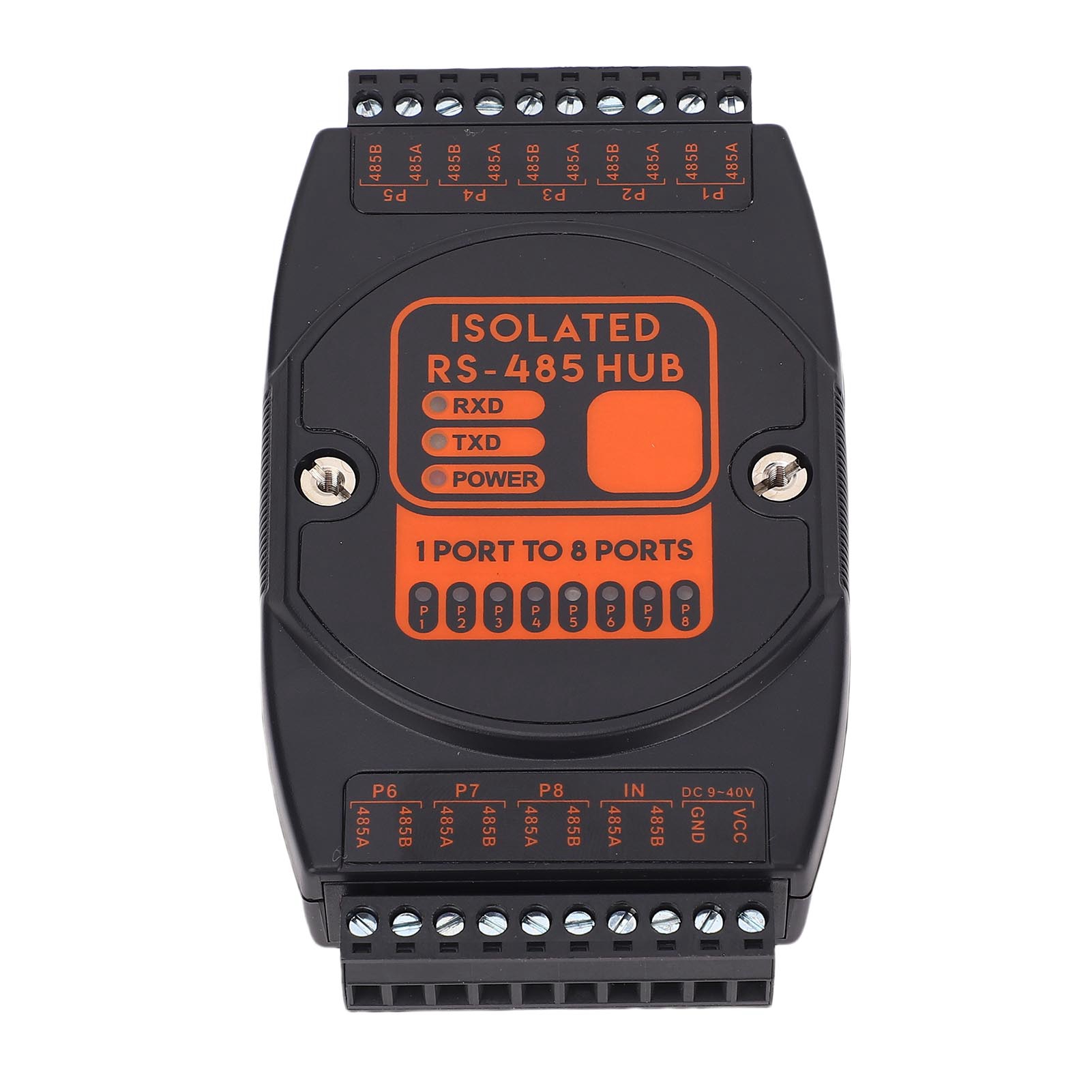 Industrieller Fotoelektrisch Isolierter 485-mhz-repeater, 8 Kanäle, 1 Eingang, 8 Ausgänge