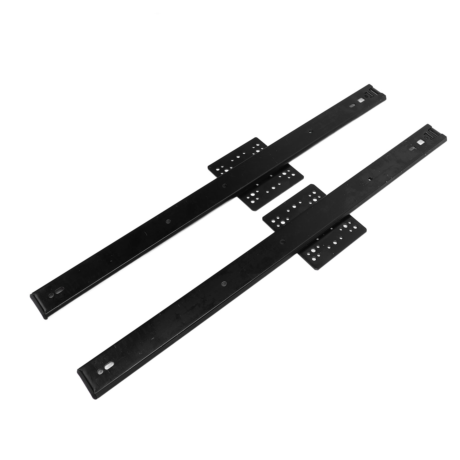 Paar Verdeckte Schiebetürschienen, 50,8 Cm Tief, 35 Mm Breit, 20 Kg Tragfähigkeit, Für Kleiderschrank Oder Garderobe