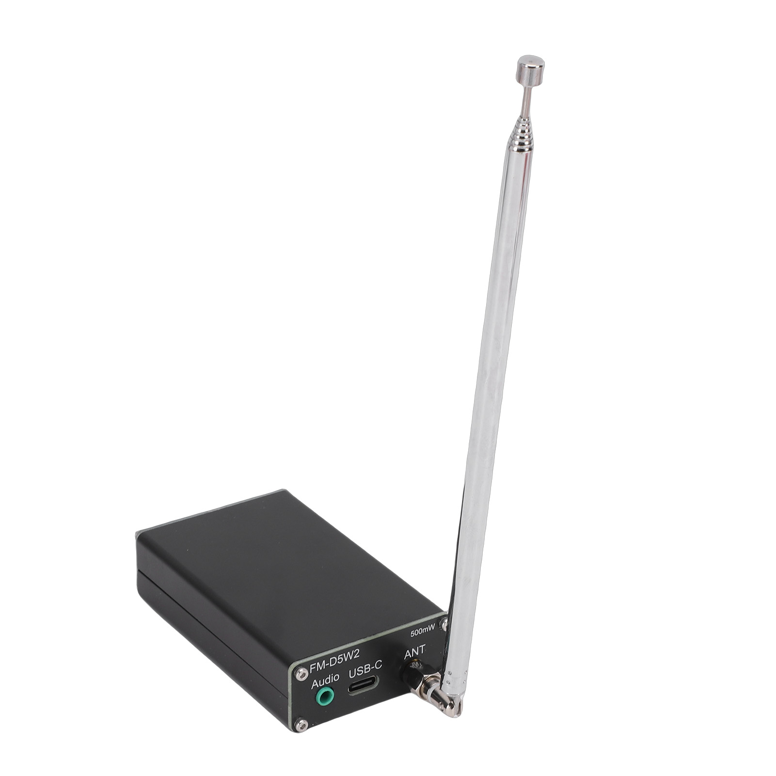 500 Mw 0,5 W Fm-sender 76–108 Mhz, Tragbares Stereo-fm-radio Mit Digitalanzeige, 2000 M Reichweite Für Audioübertragung