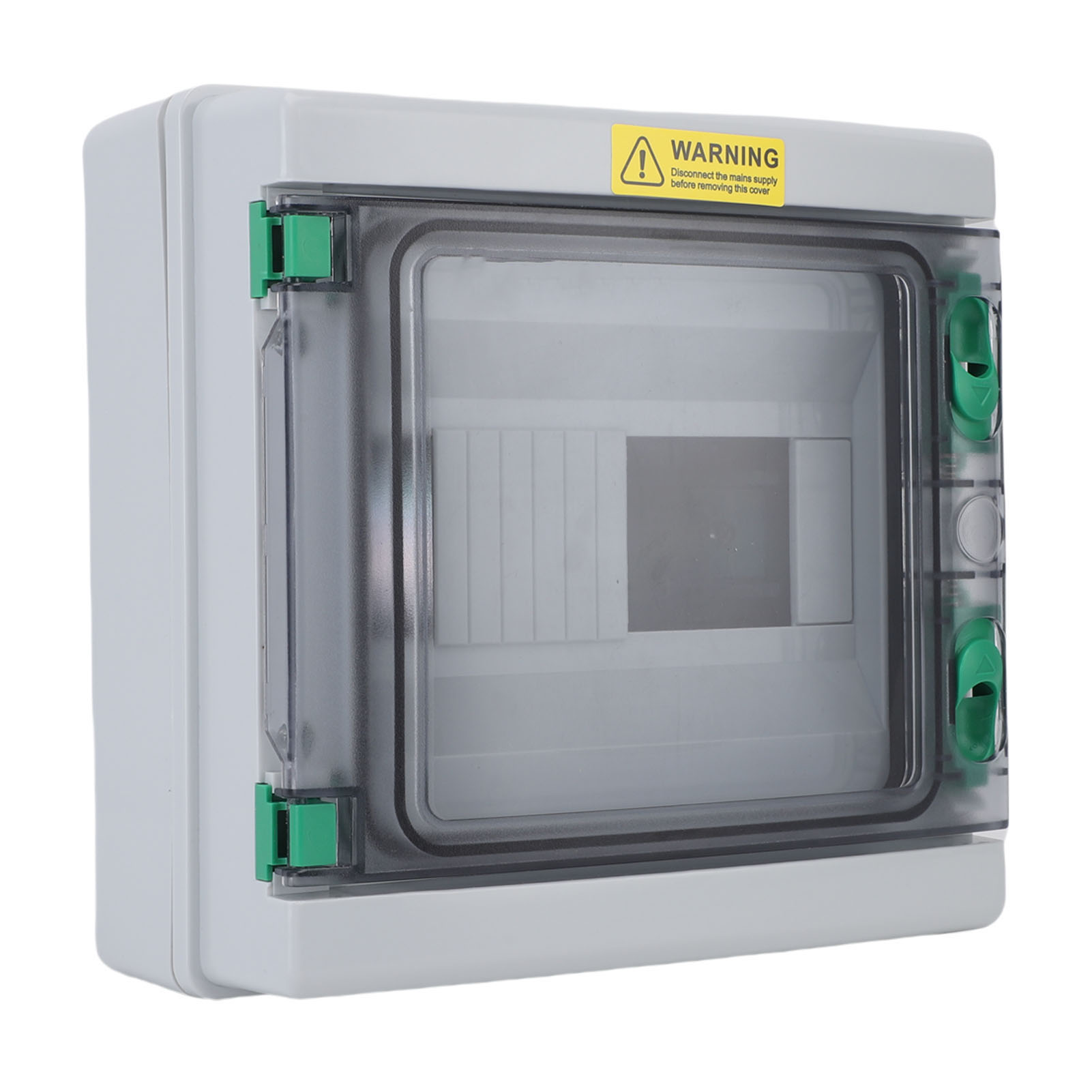 Ip66-wetterfester Außenverteilerkasten, Elektrische Anschlussdose Mit Transparentem Deckel, 8 Stromkreise, Für Industrielle Anwendungen