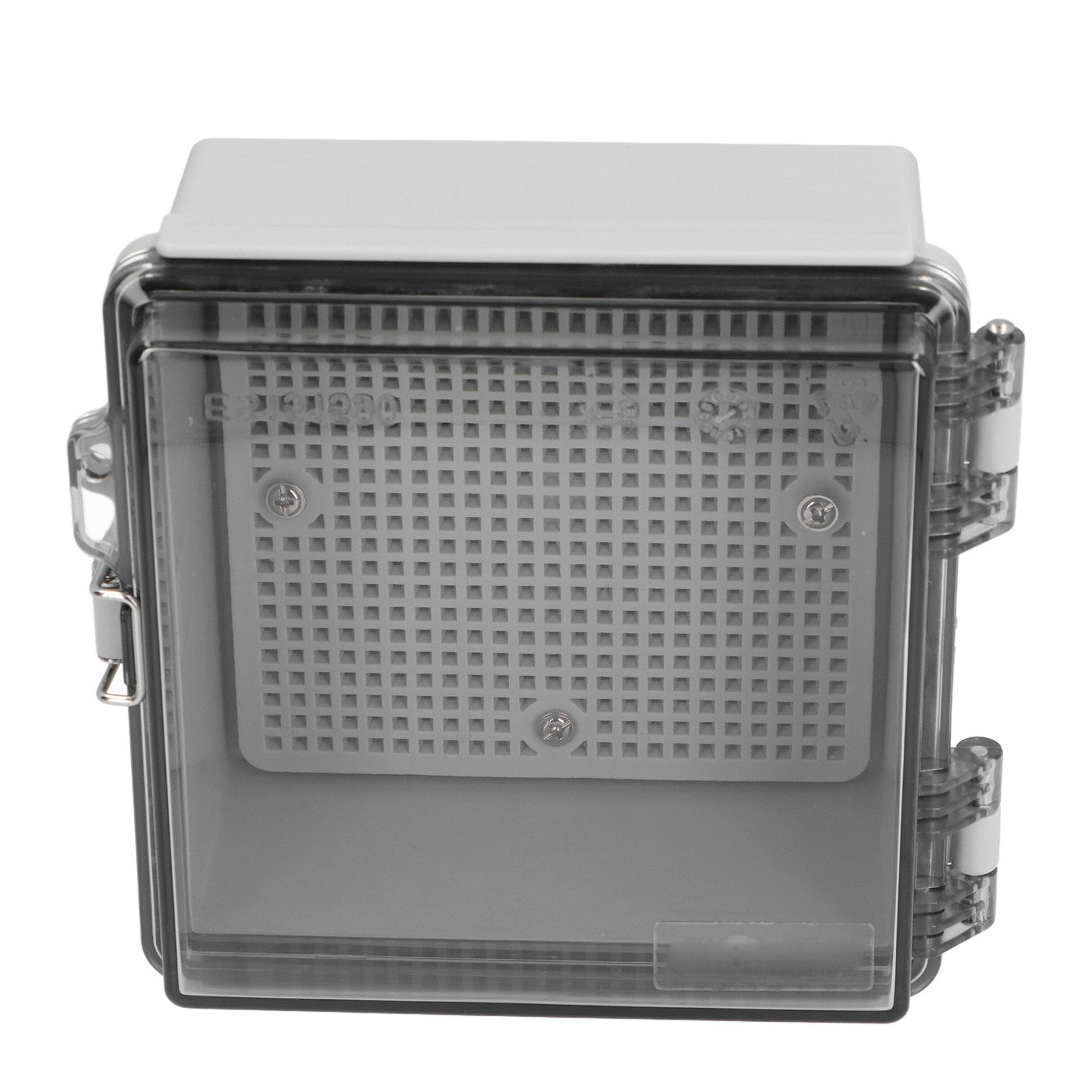 Ip67 Wasserdichte Anschlussdose, Transparenter Klappdeckel, Elektrisches Gehäuse Aus Abs-kunststoff Mit Außenmontageplatte