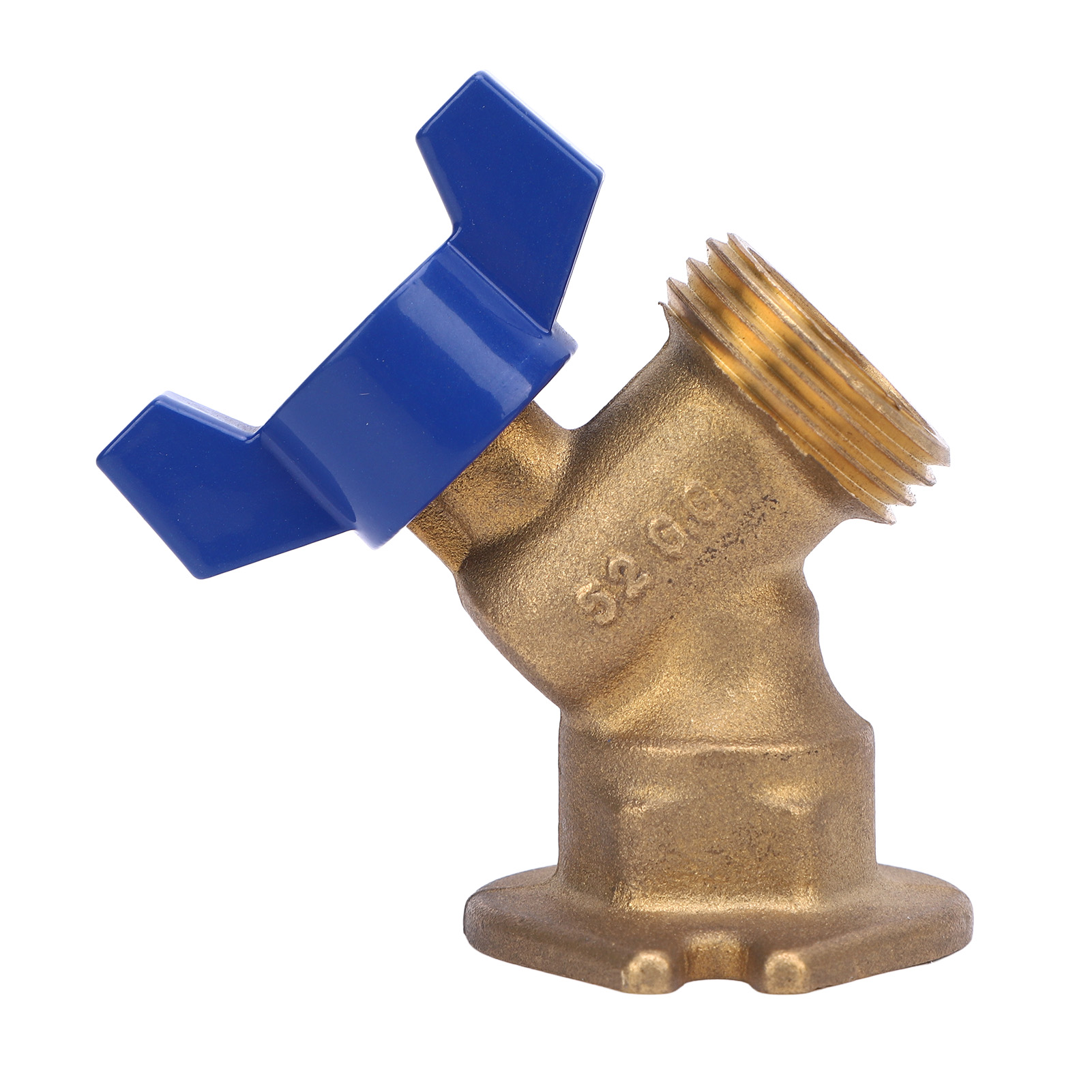 Vierteldreh-kugelhahn Aus Messing, G1/2" Dn15 Innengewinde X G3/4" Dn20 Außengewinde