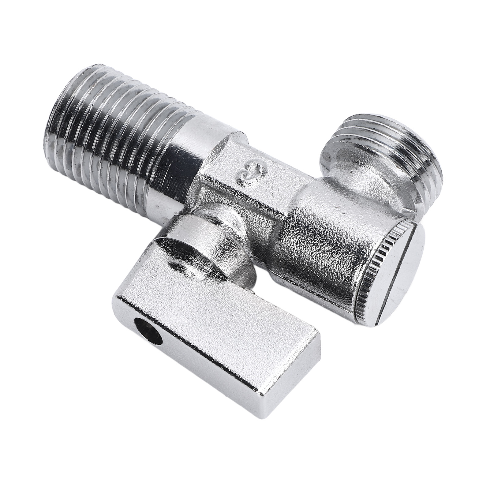Eckventil Aus Messing, Vierteldrehung, G1/2"-eingang, G1/2"-ausgang, Für Waschbecken-, Badezimmer-, Wc- Oder Küchenarmaturen